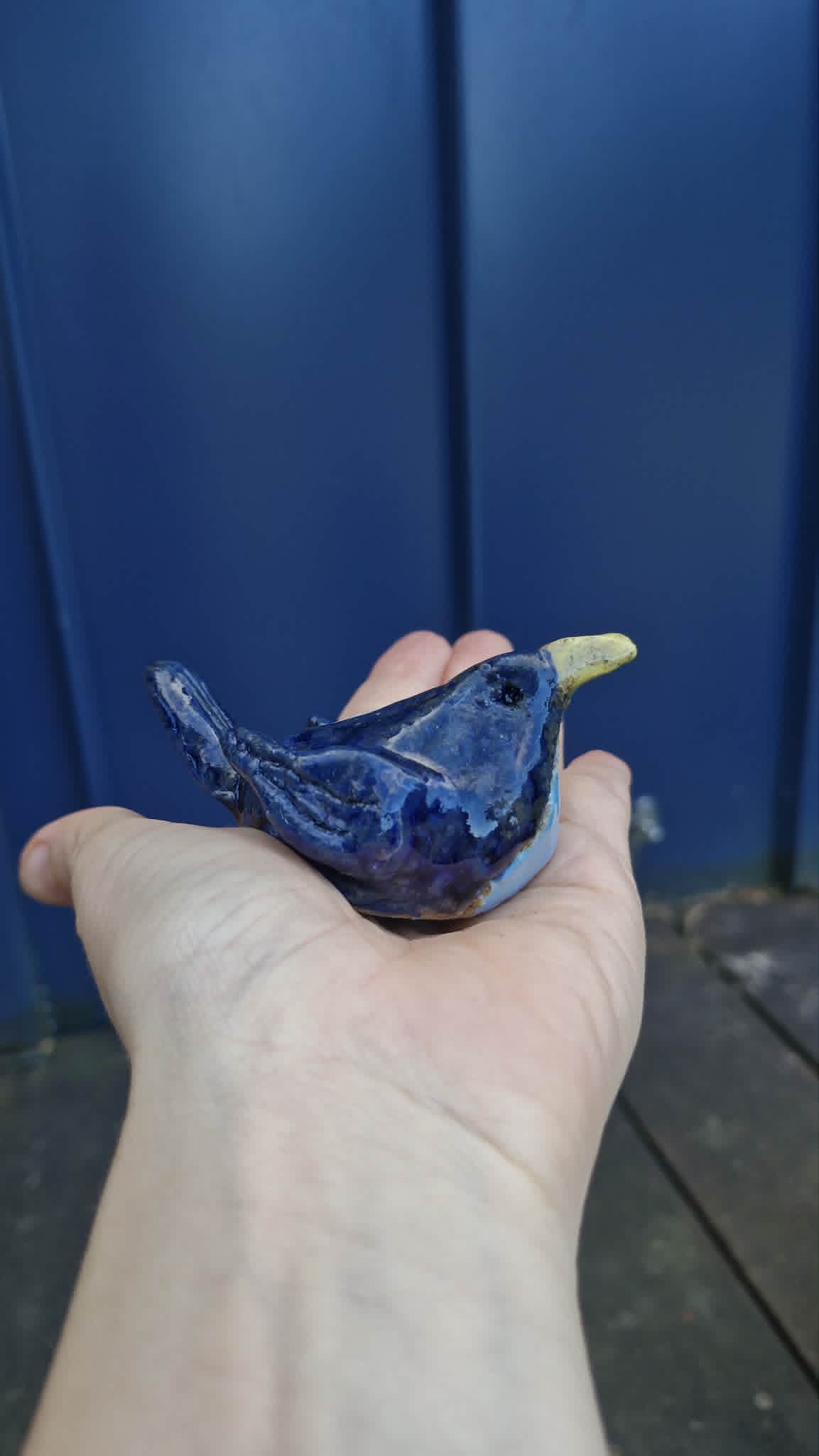 Blue Bird Small Sculpture