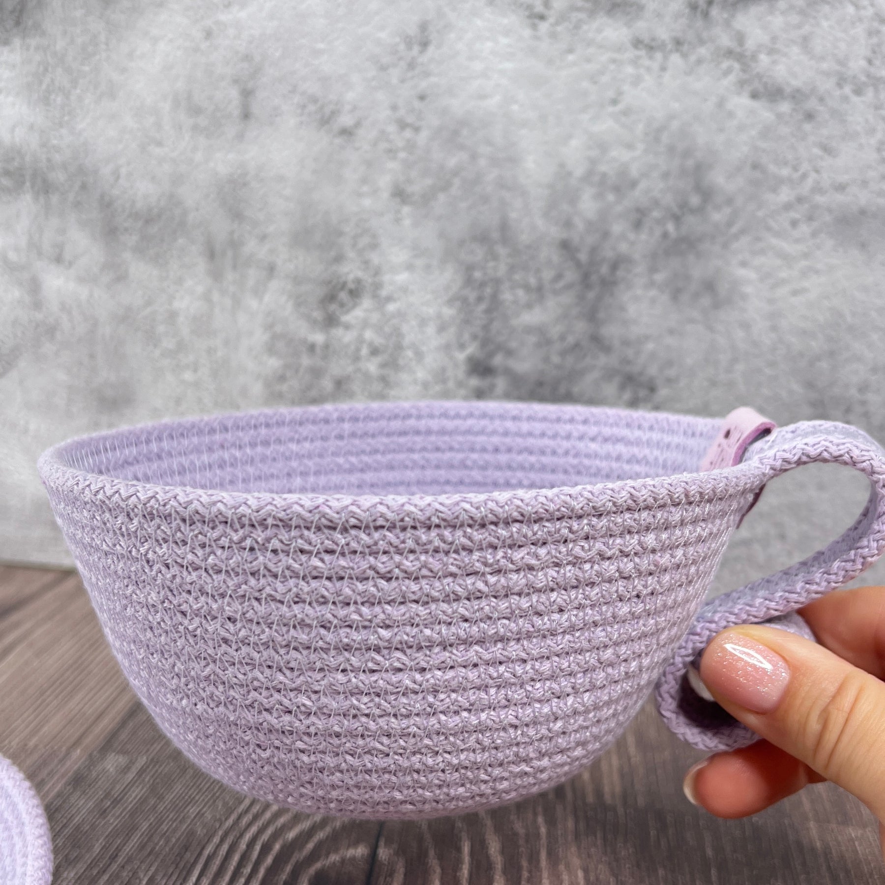 Handmade Rope Cup & Saucer Set