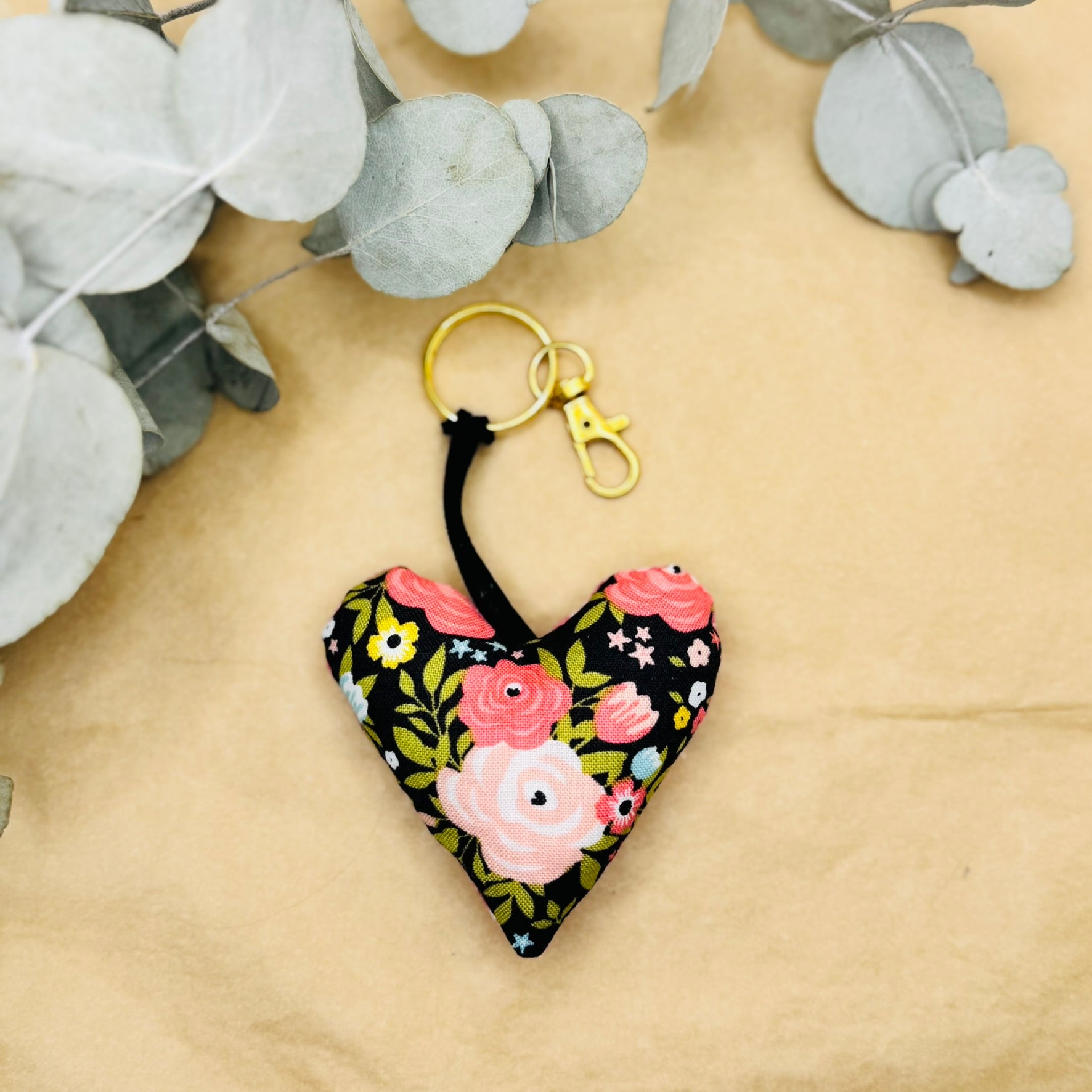 Heart Keyrings - handmade