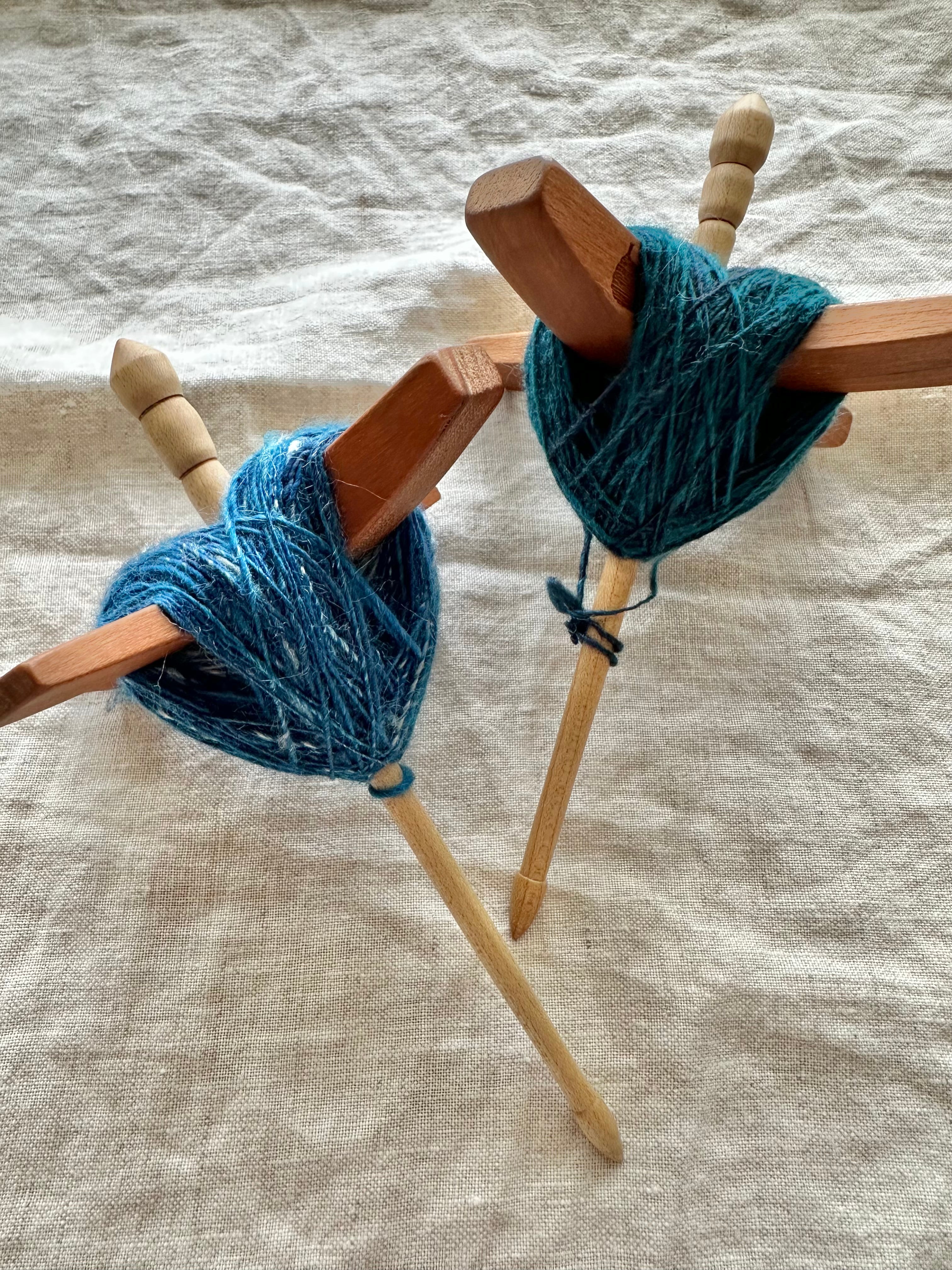 Handspun Crocheted Hair or Neck Ties