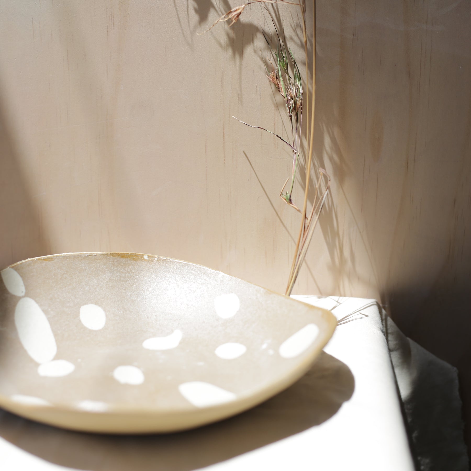 Leopard print bowl