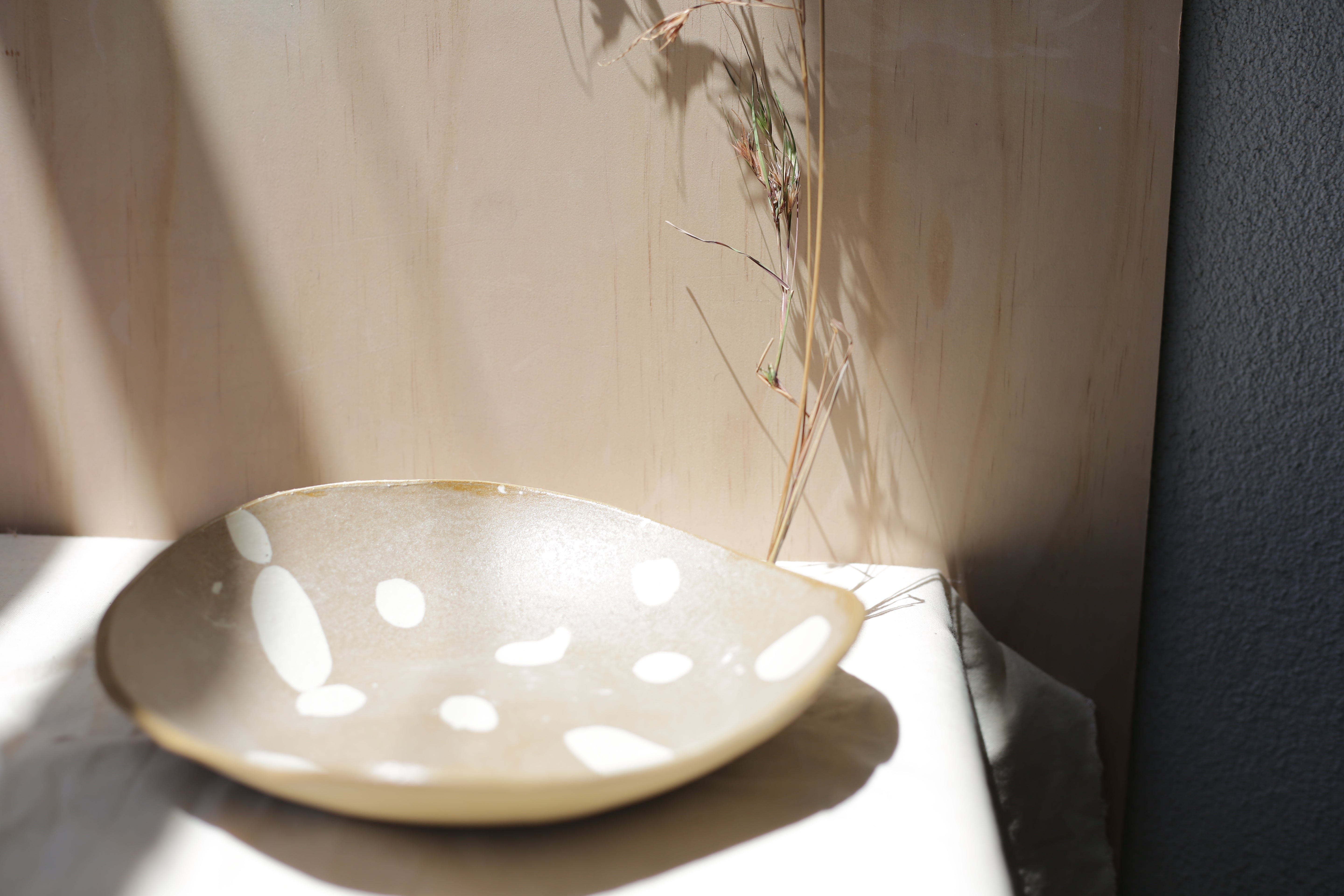 Leopard print bowl