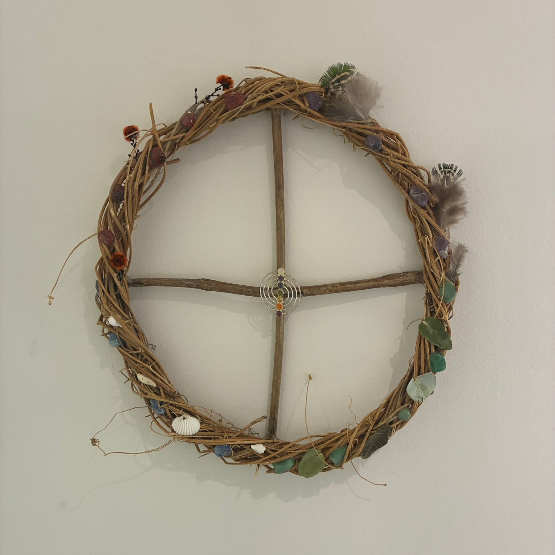 Wreath - "Solar/Earth Cross with Elements