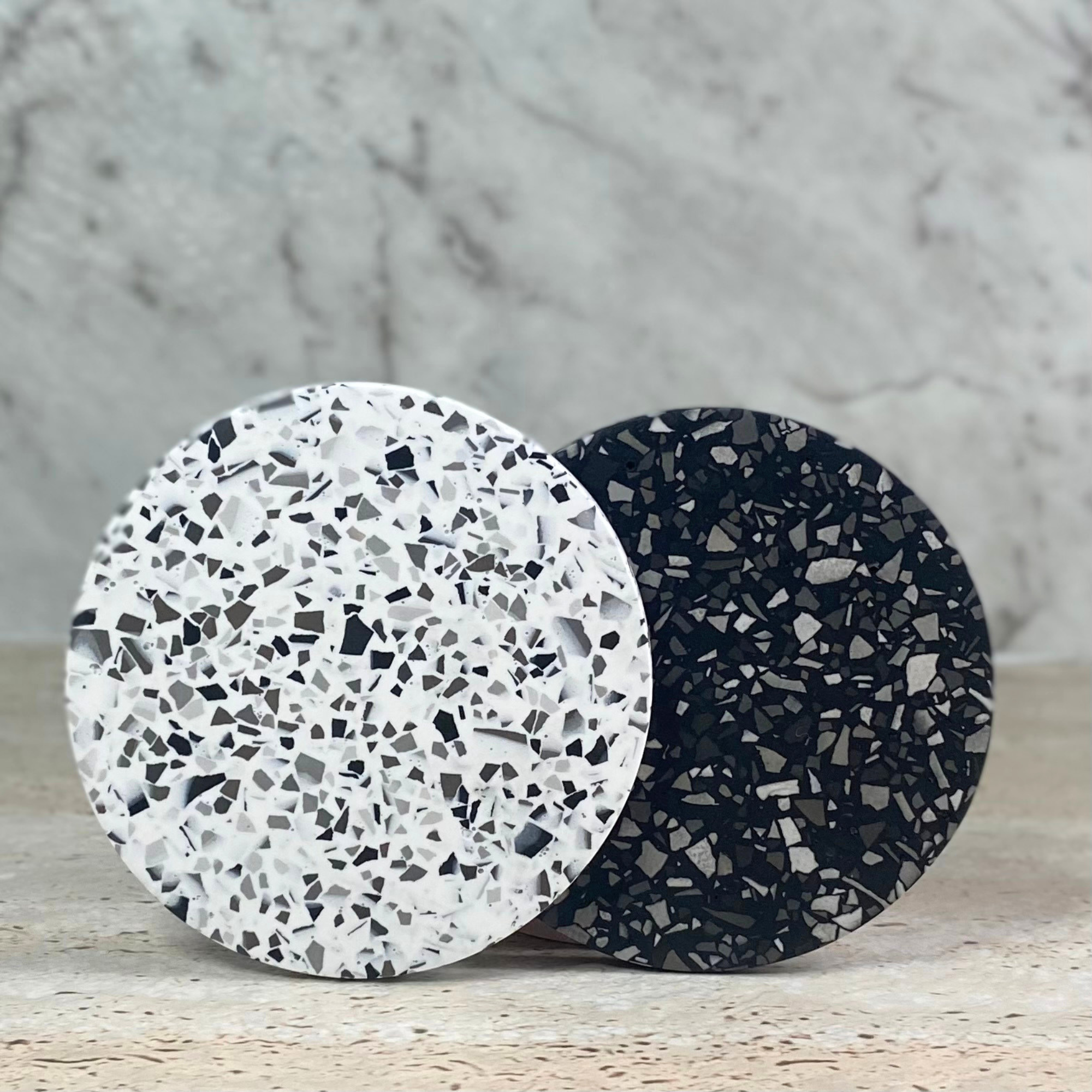 Mini and Large Round Bowls | Terrazzo decor collection