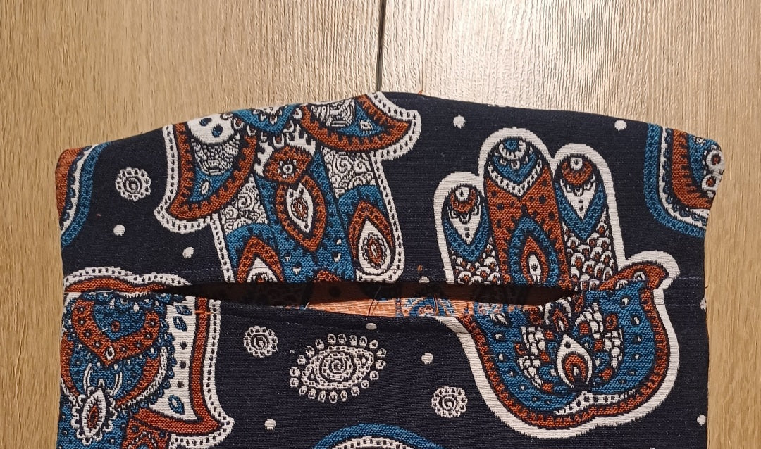 Peg Bag - Eye & Palm Design