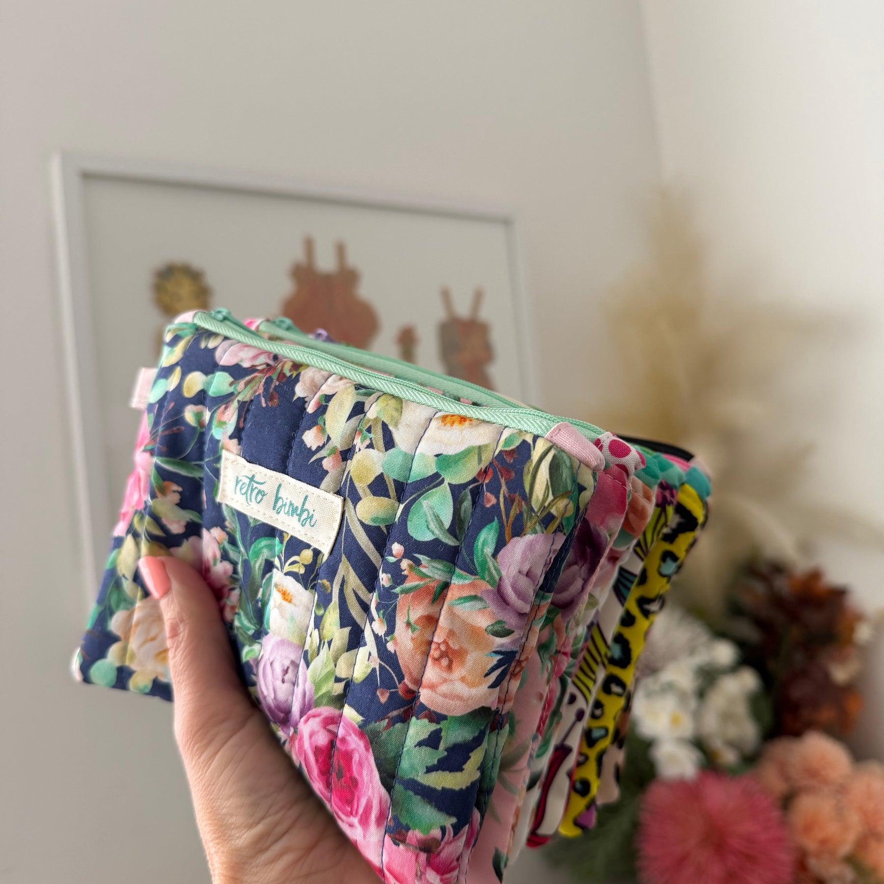 Small Quilted Pouch - Various Designs