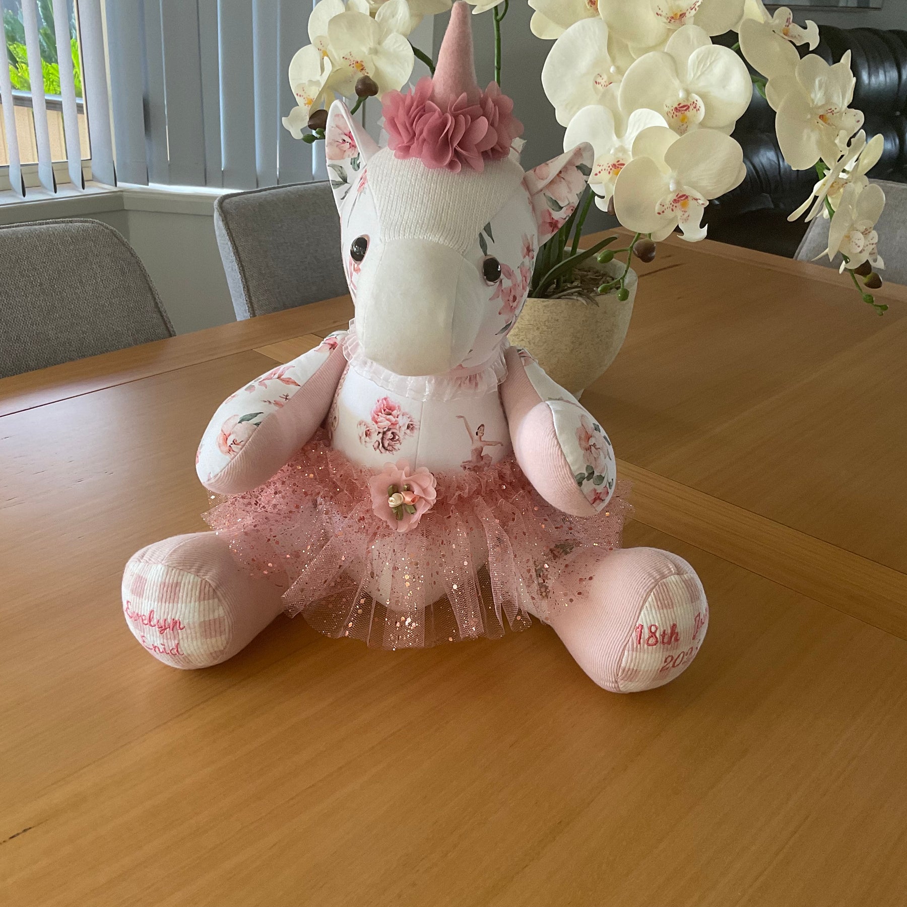 Handmade keepsake unicorns