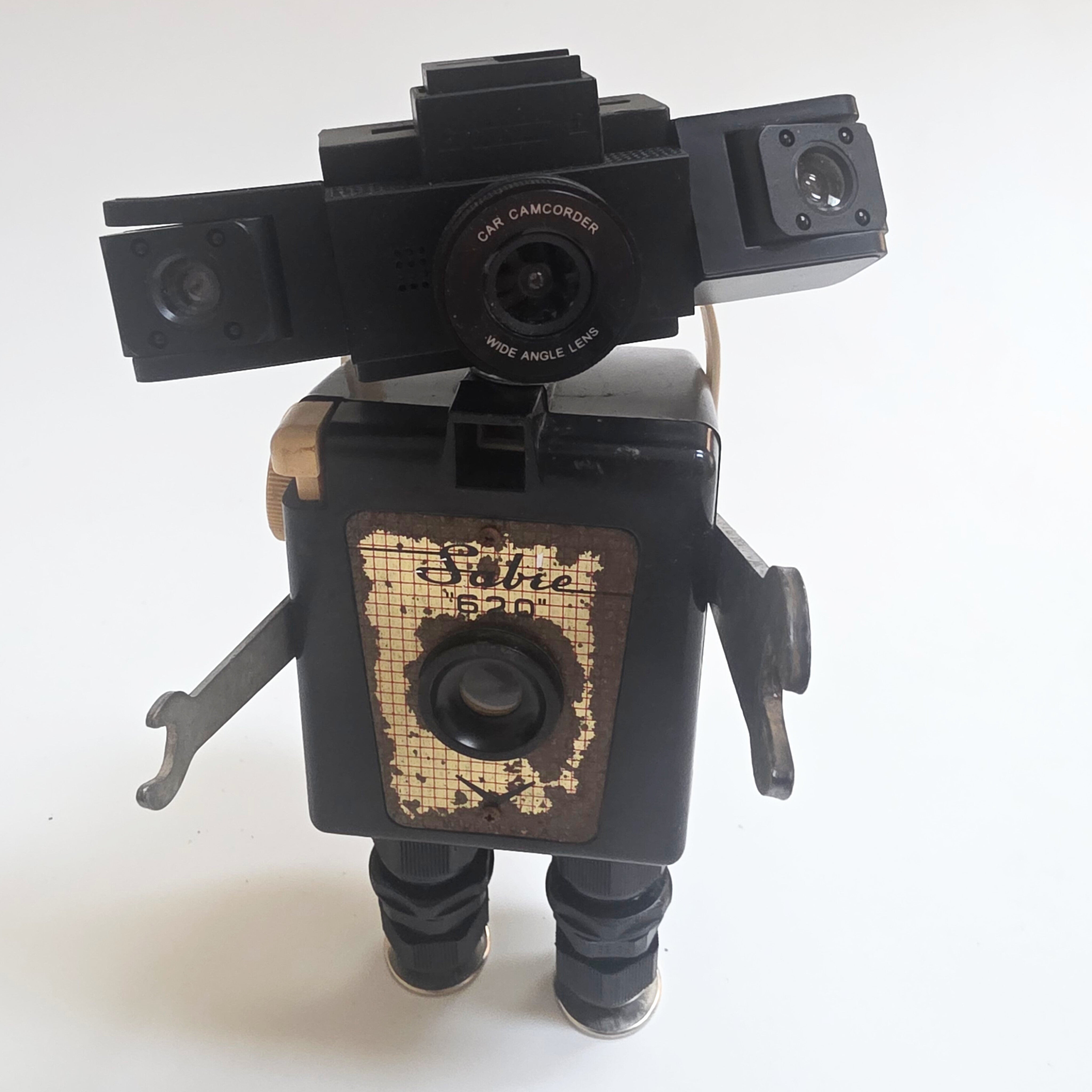 Remade, Reimagined : SABRE — Salvaged • Assembled • Bespoke • Reimagined • Engineered Robot