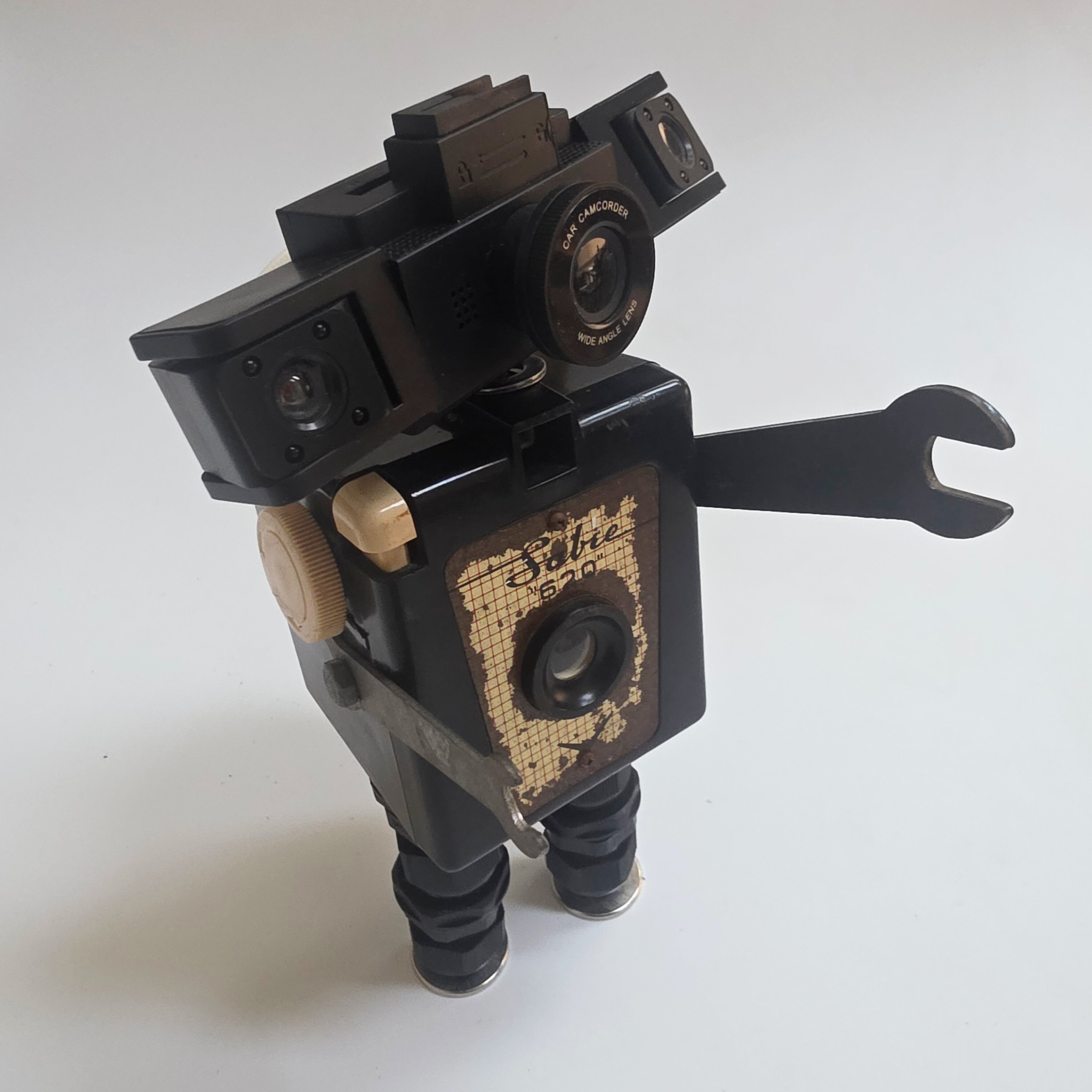 Remade, Reimagined : SABRE — Salvaged • Assembled • Bespoke • Reimagined • Engineered Robot