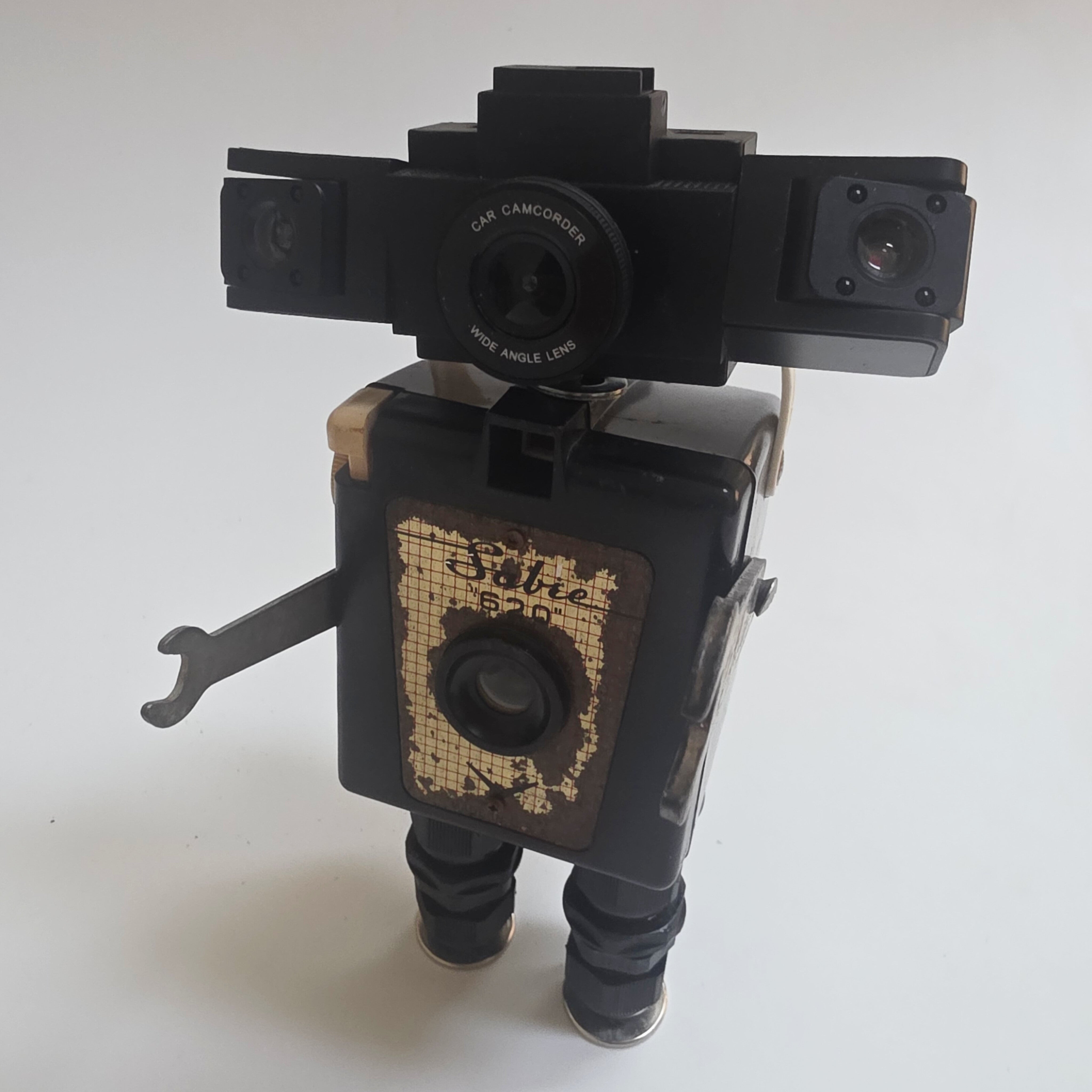 Remade, Reimagined : SABRE — Salvaged • Assembled • Bespoke • Reimagined • Engineered Robot