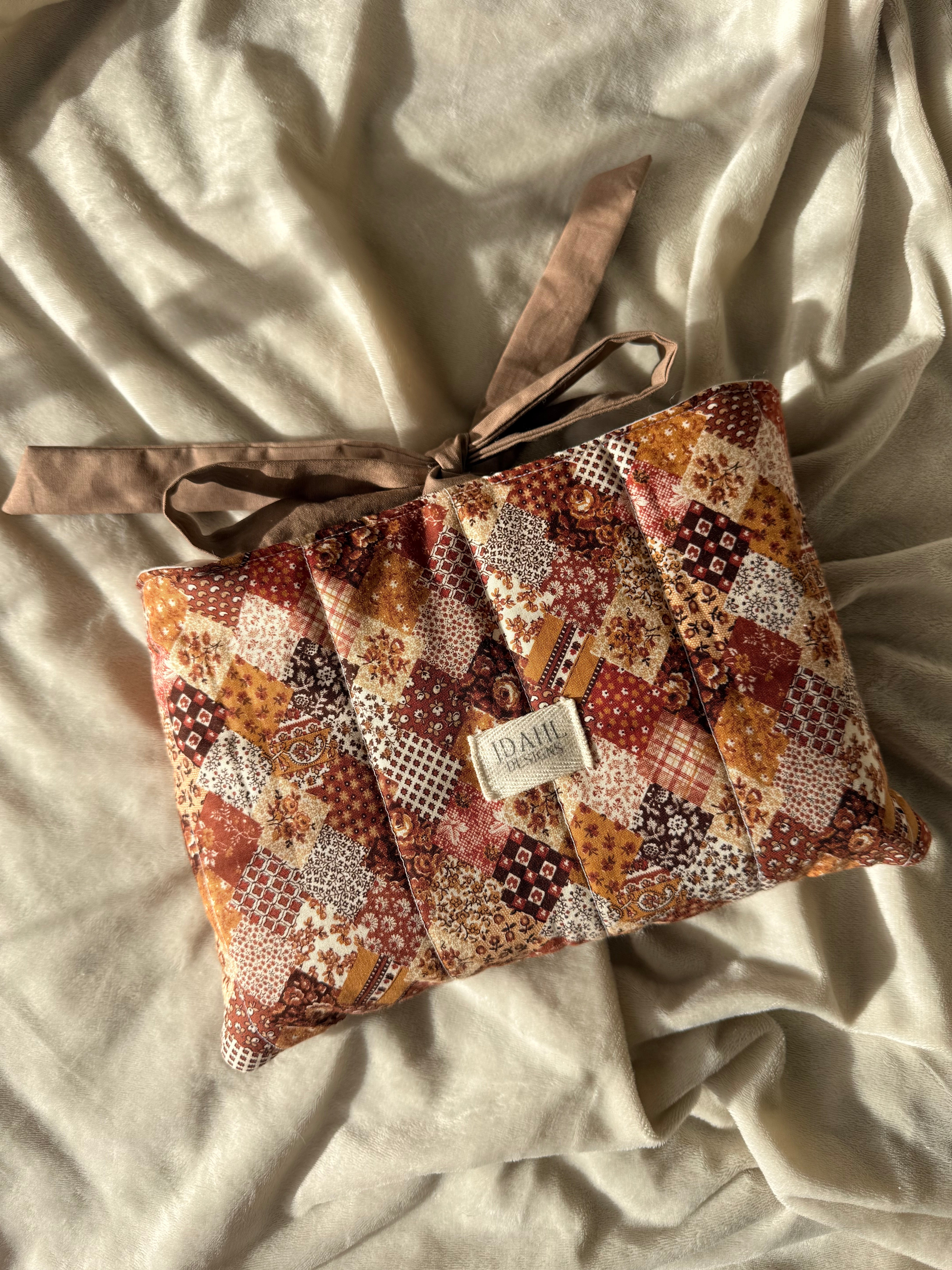 Handmade Quilted Book Sleeve
