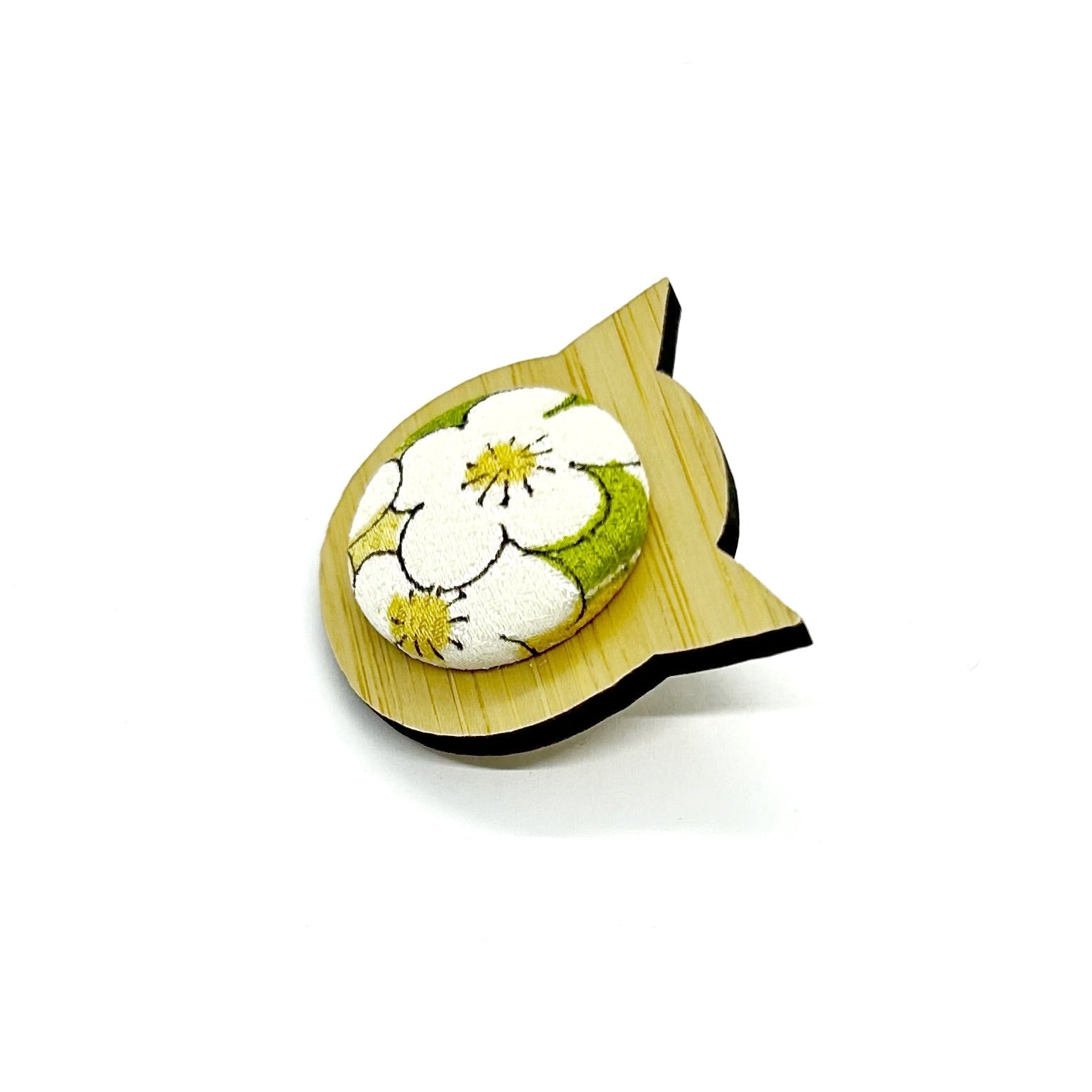 Kimono Cat Brooch