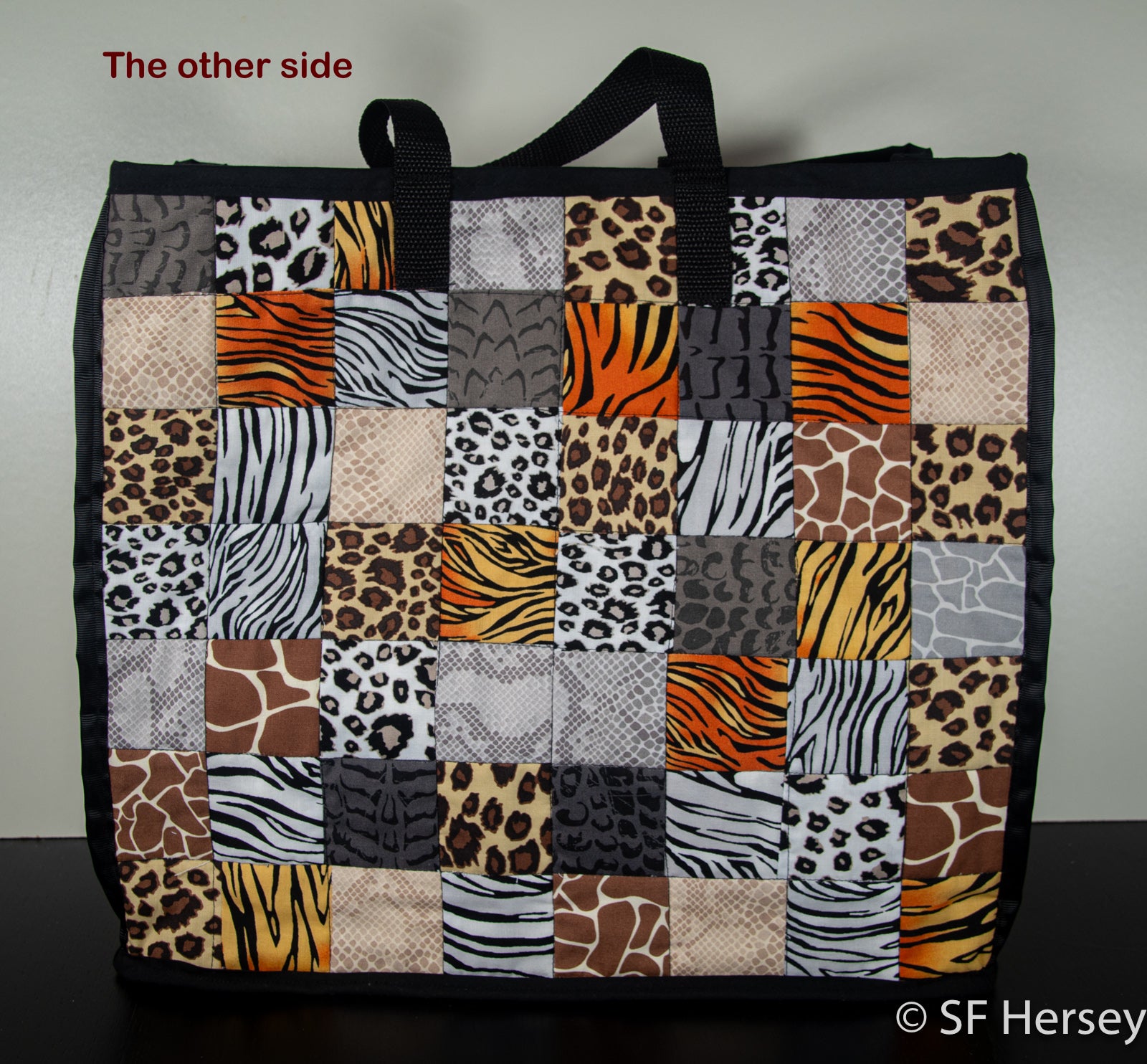 Wild Animal Patterned Shopping Bag