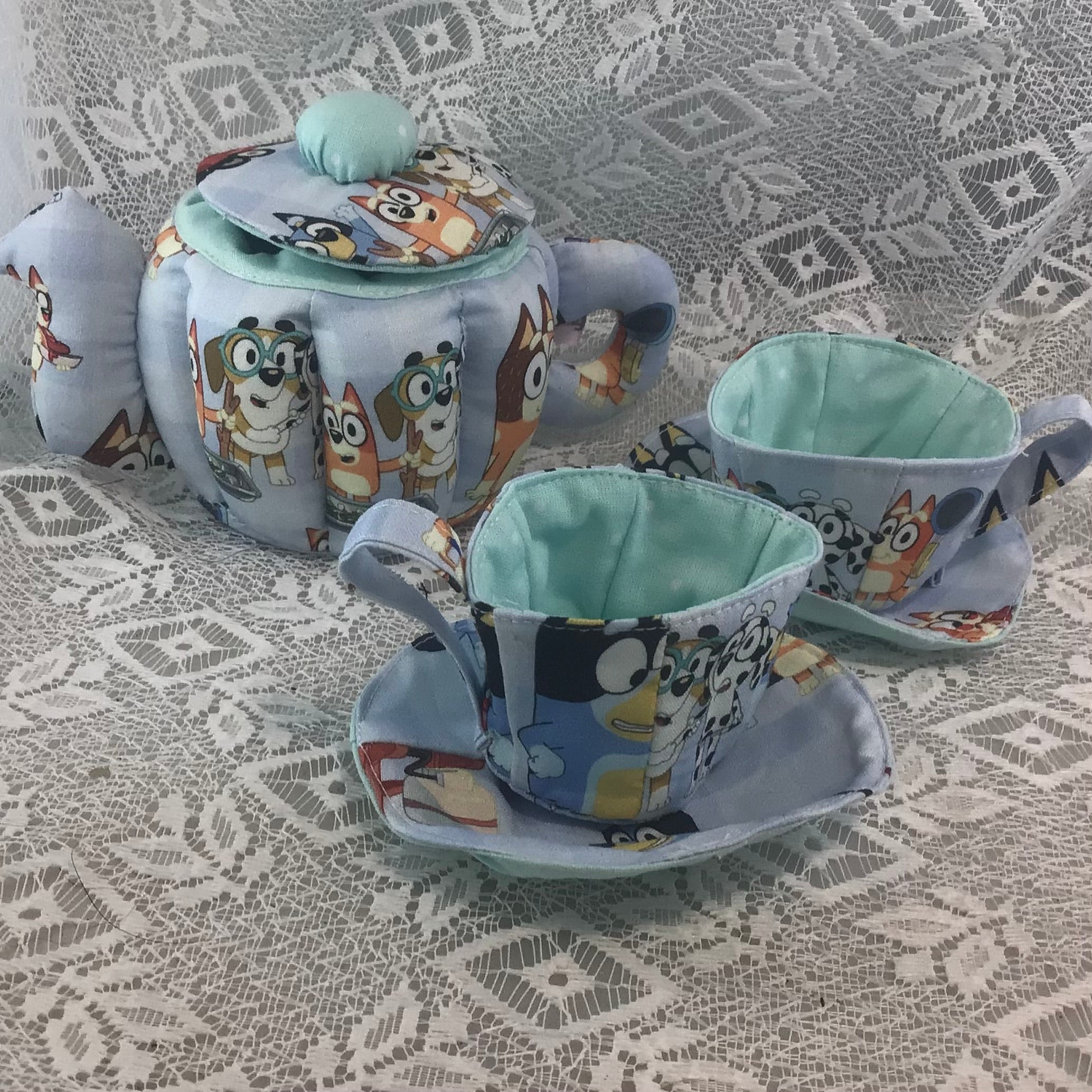 My First Teaset  Bluey Dog