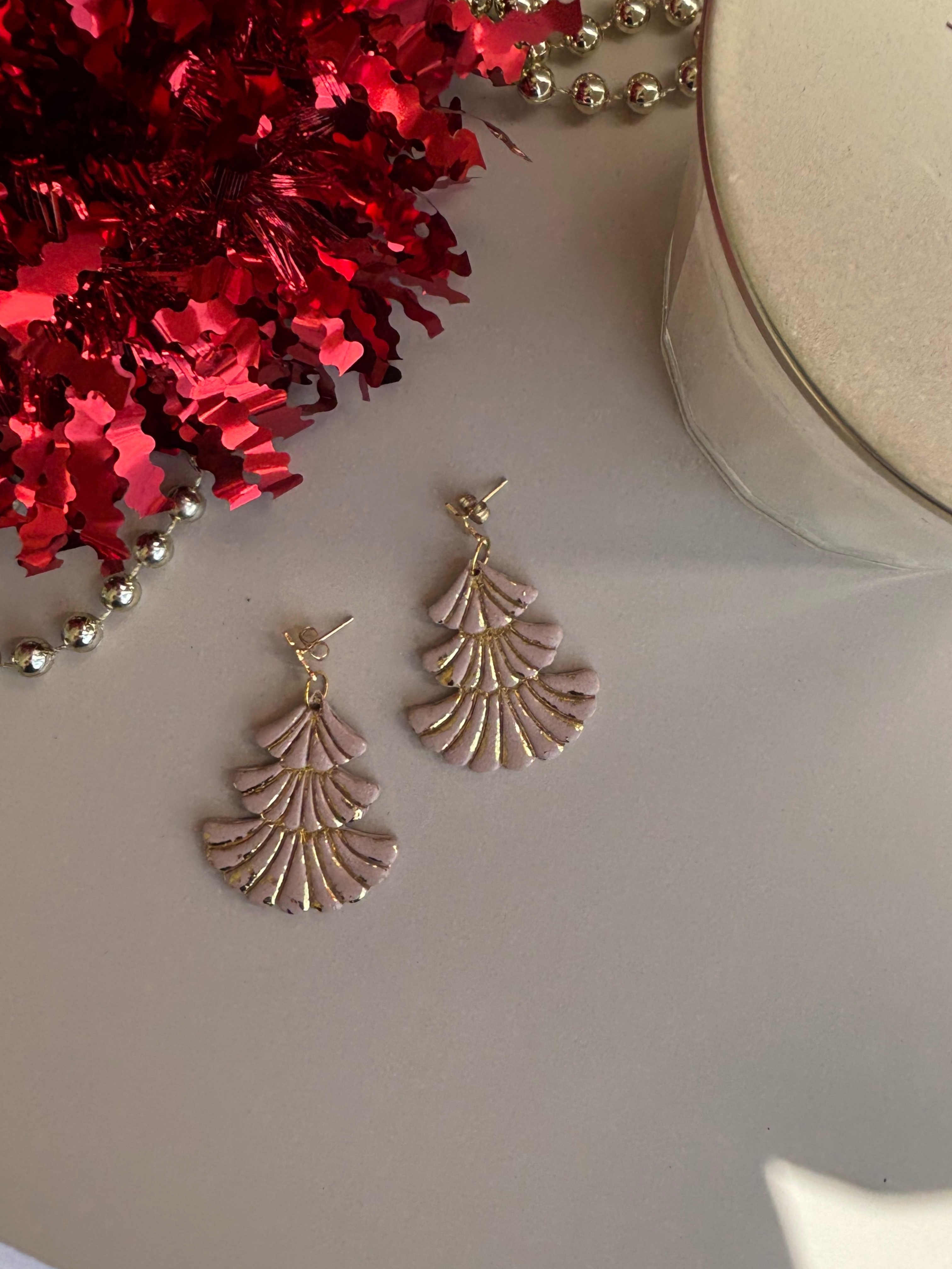 "Glamour" Christmas Tree Earring