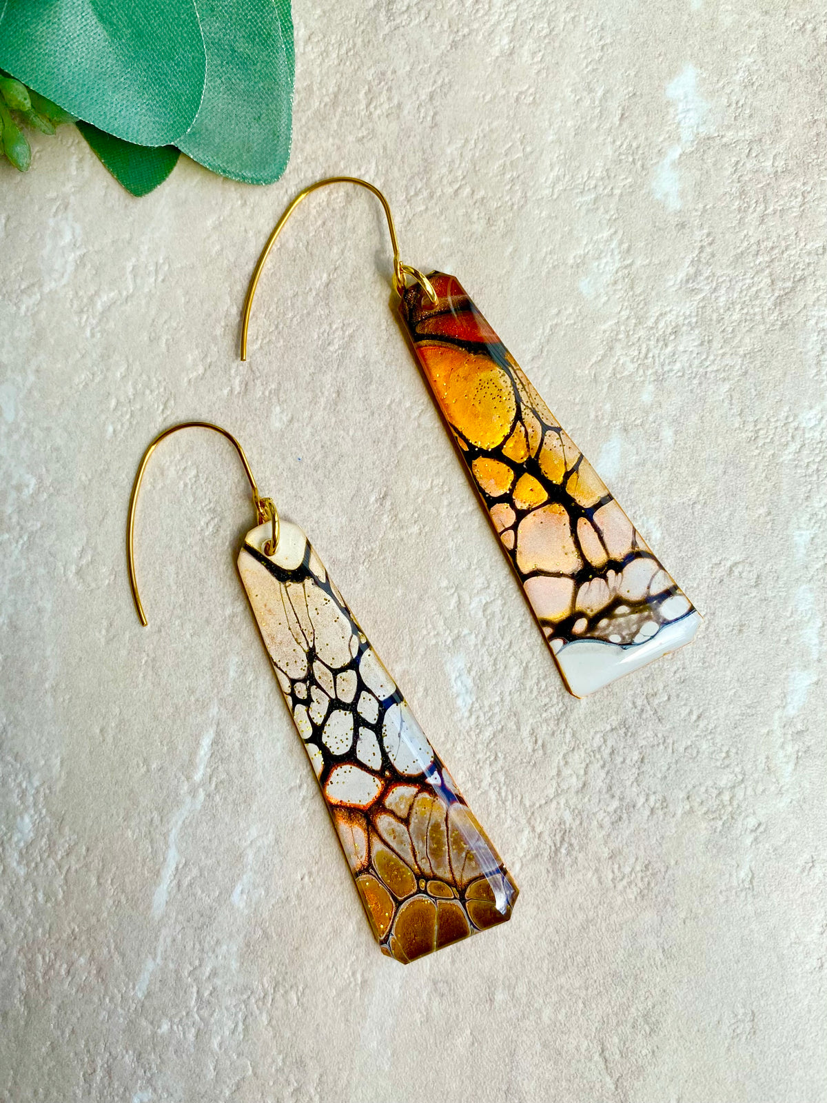 Cafe Latte Collection Hook Earrings