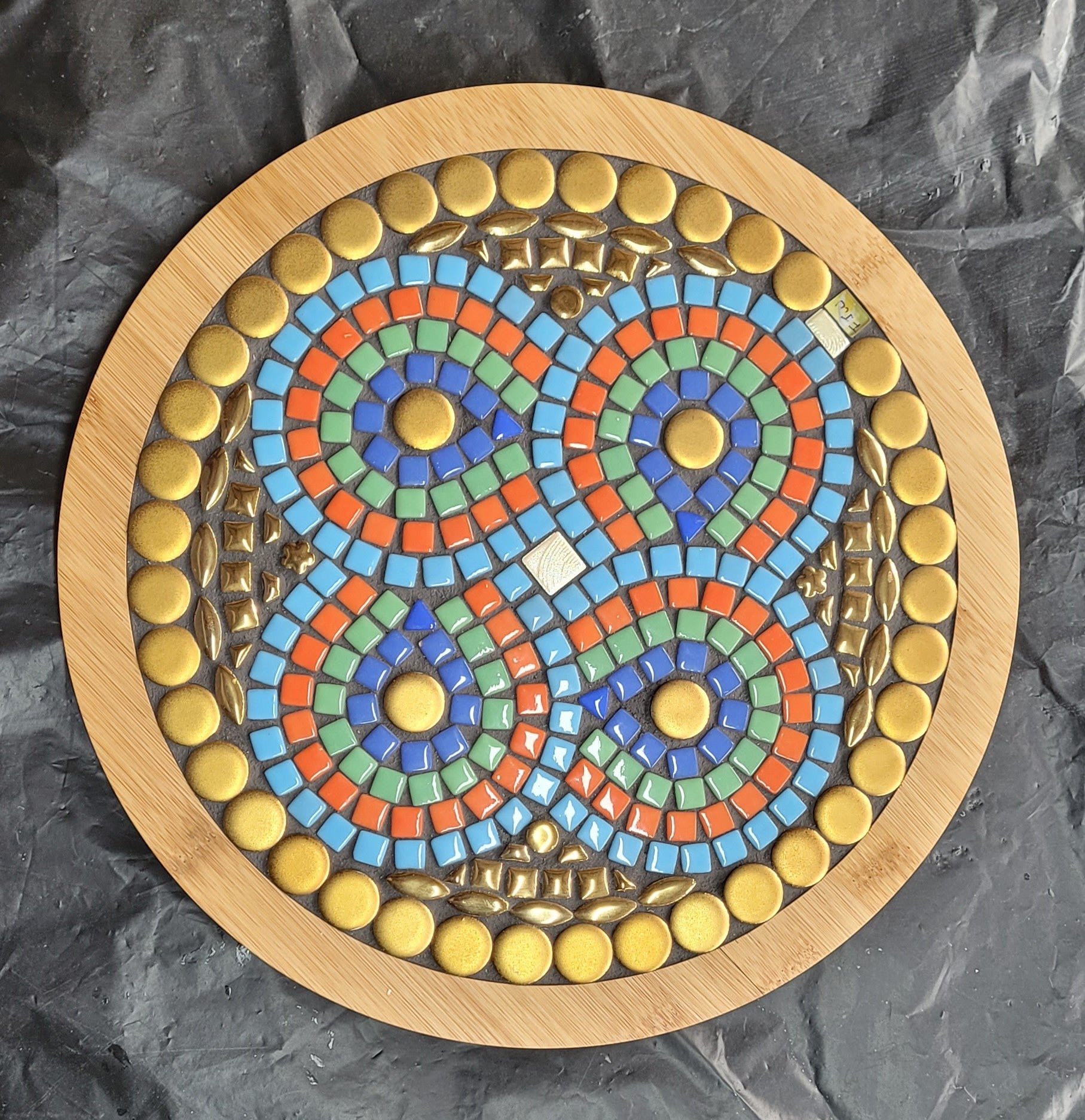 Lovely Gold Rim Lazy Susan
