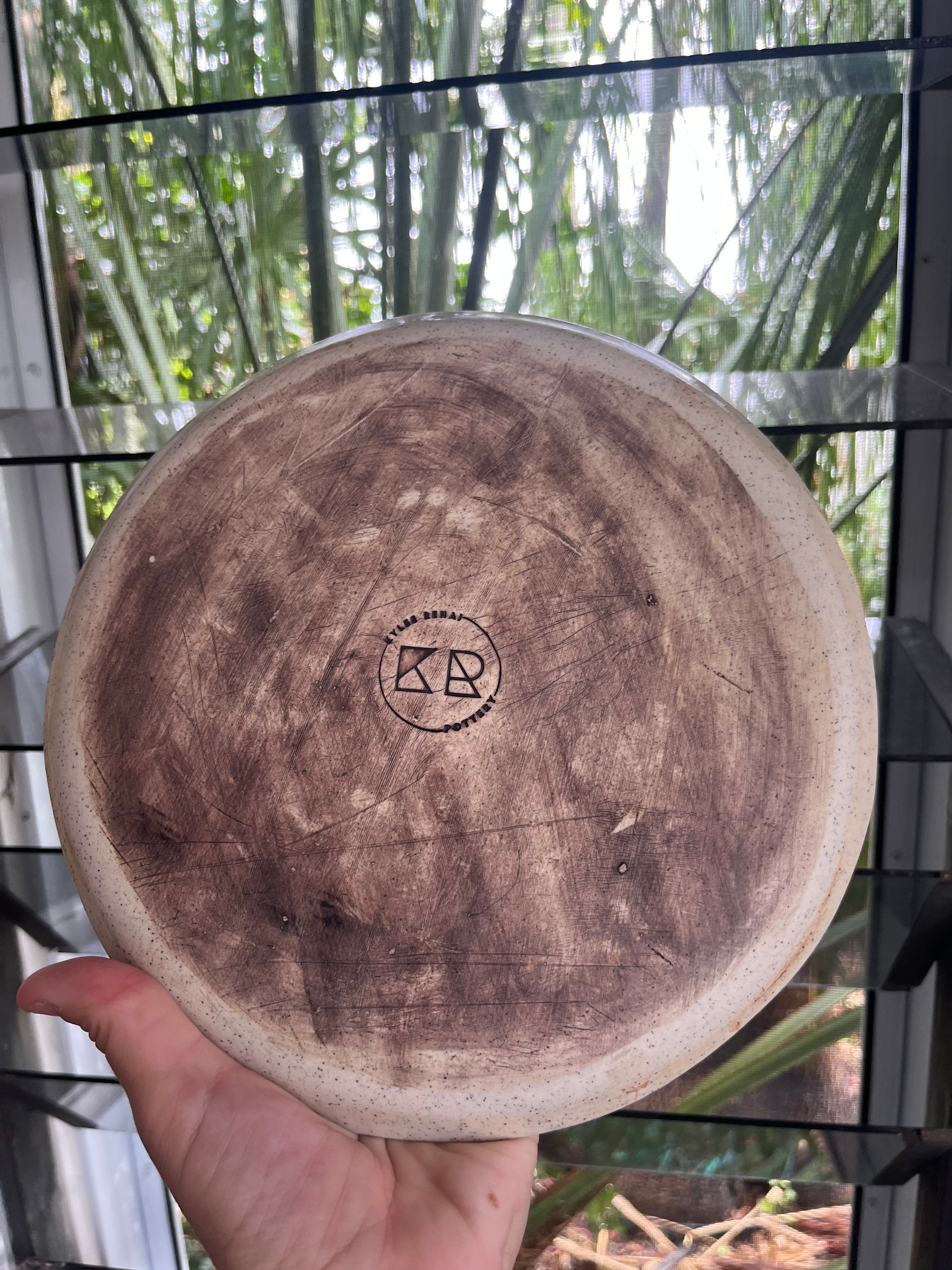 Handmade Ceramic Vegemite Plate