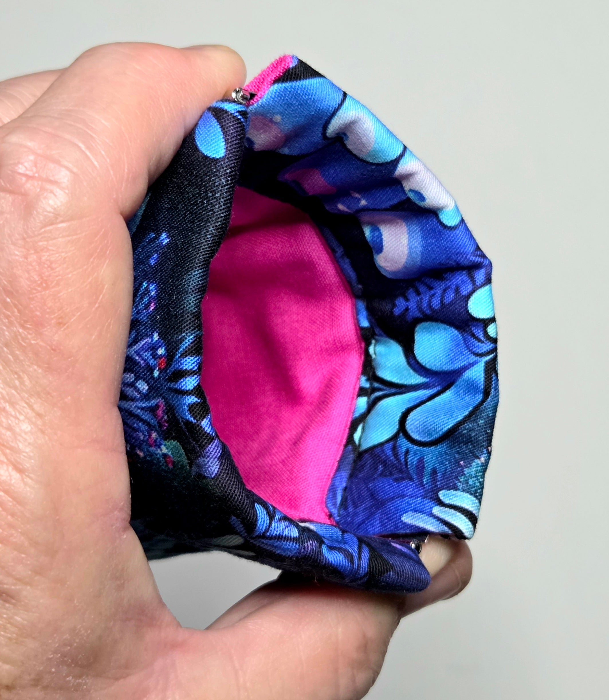 Sunglasses Pouch with a gorgeous coral reef design