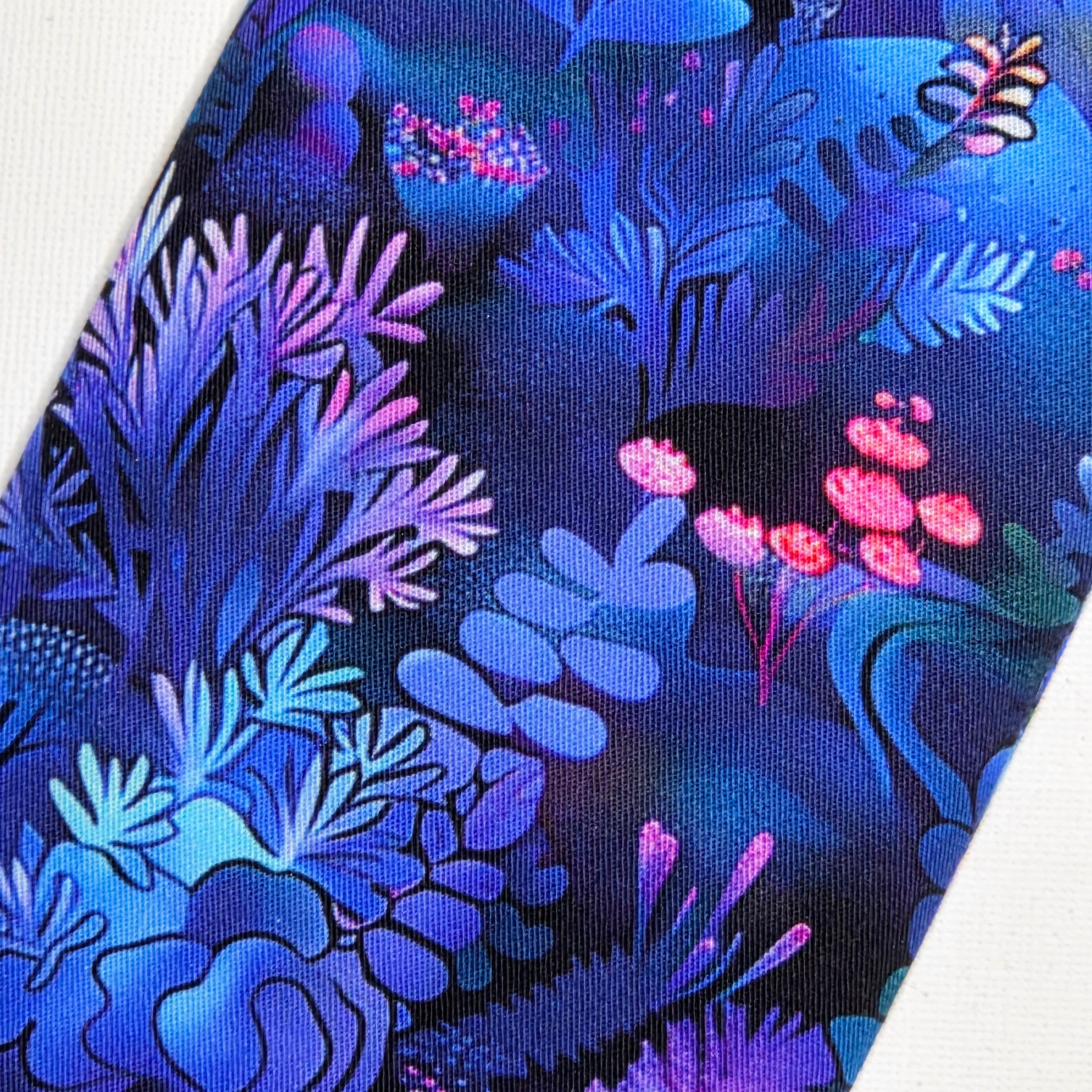 Sunglasses Pouch with a gorgeous coral reef design
