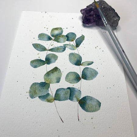 Original Hand-painted Watercolour Artwork - 