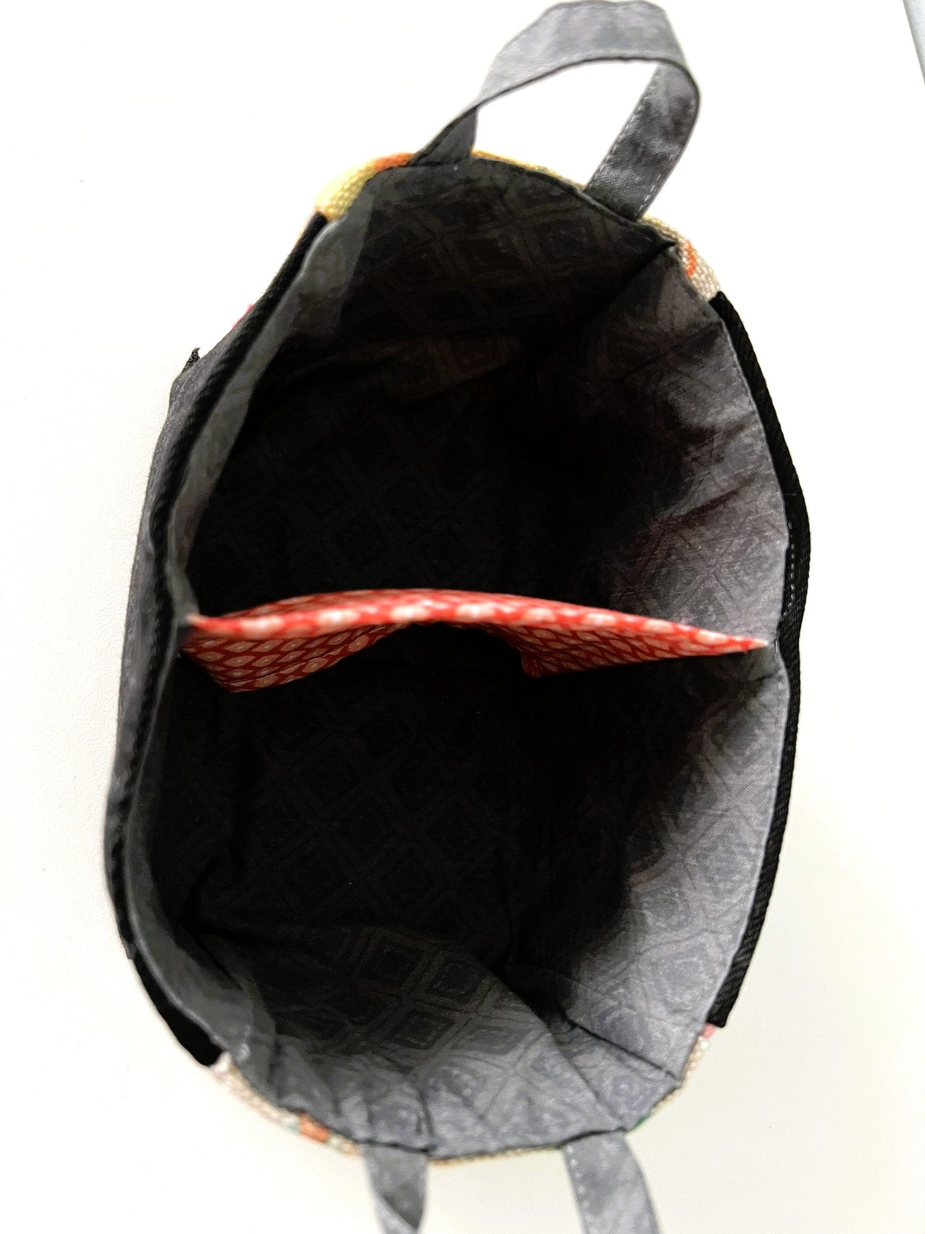 Upcycled Denim & Cotton Fabric Basket