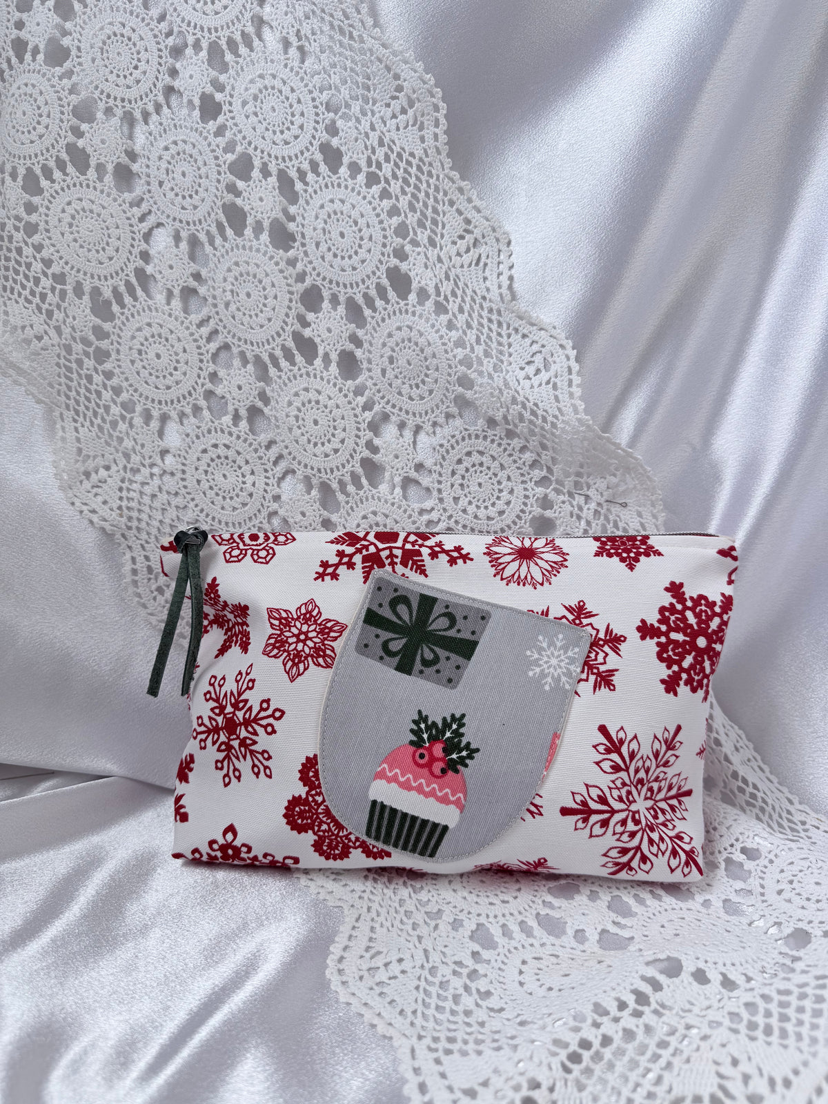 Christmas zippered gift bags