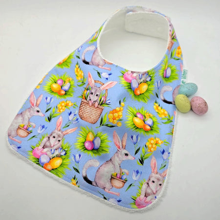 Easter Bilby Baby Bib Gift for Baby
