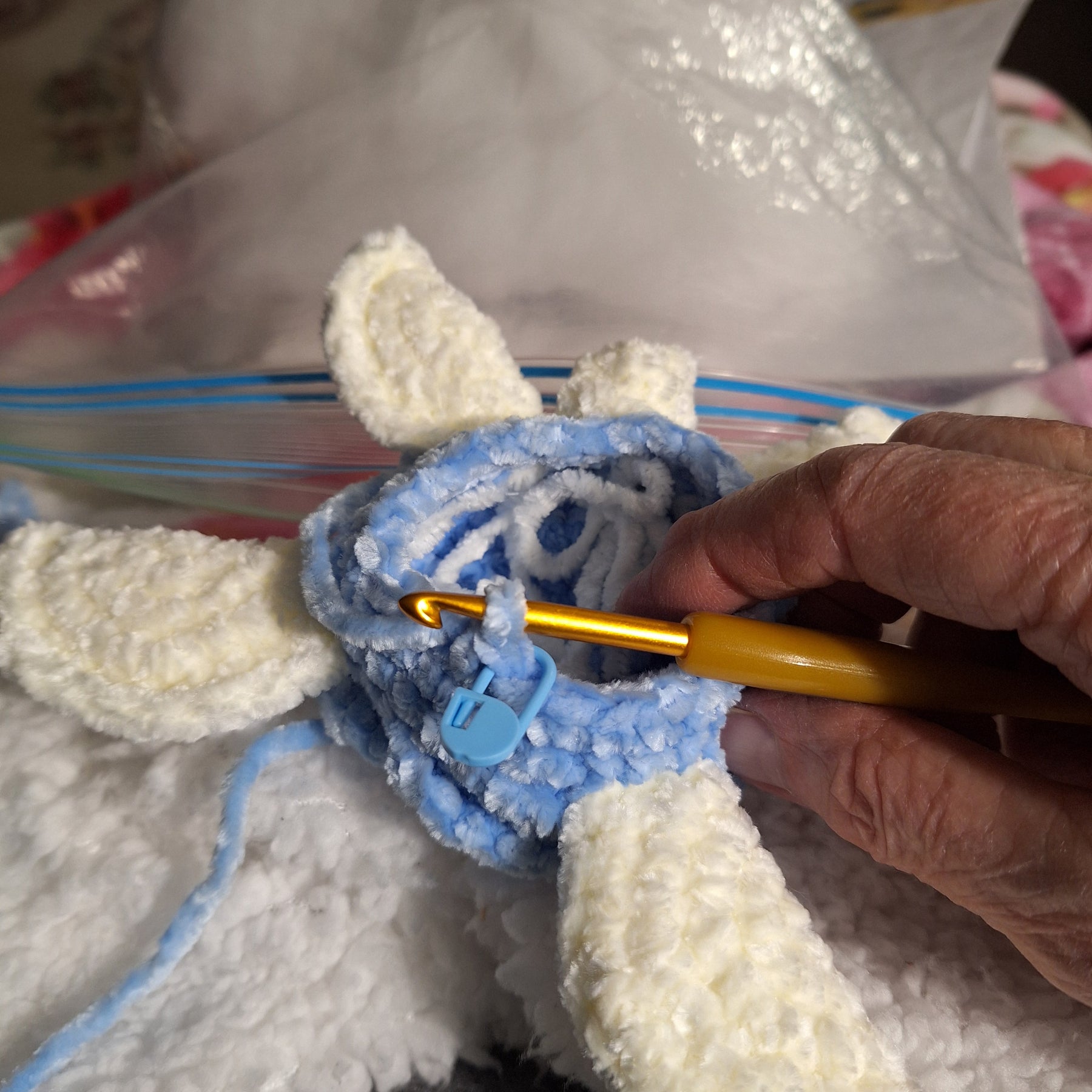 Handmade Velvetine Baby Turtle- Soft, Crochet Plush Toy