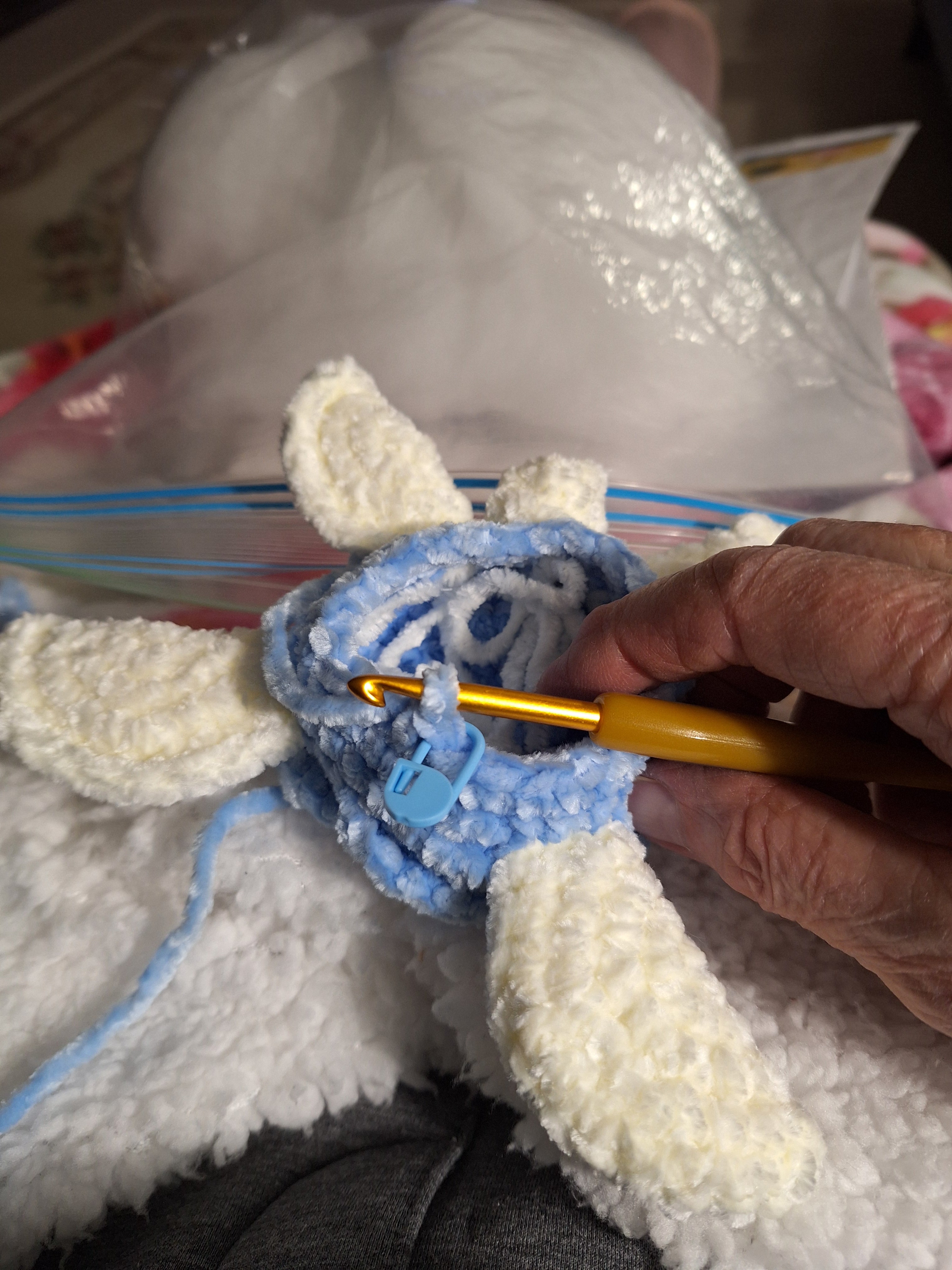 Handmade Velvetine Baby Turtle- Soft, Crochet Plush Toy