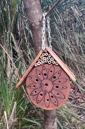 Hardwood Native Bee Hotel