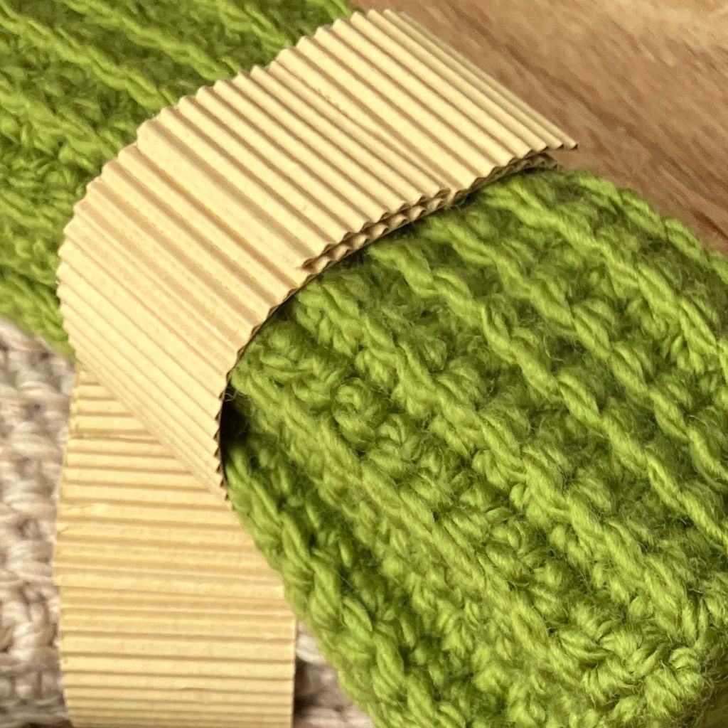 Cosy Fingerless Handwarmers | light olive | Aussie Merino Mittens
