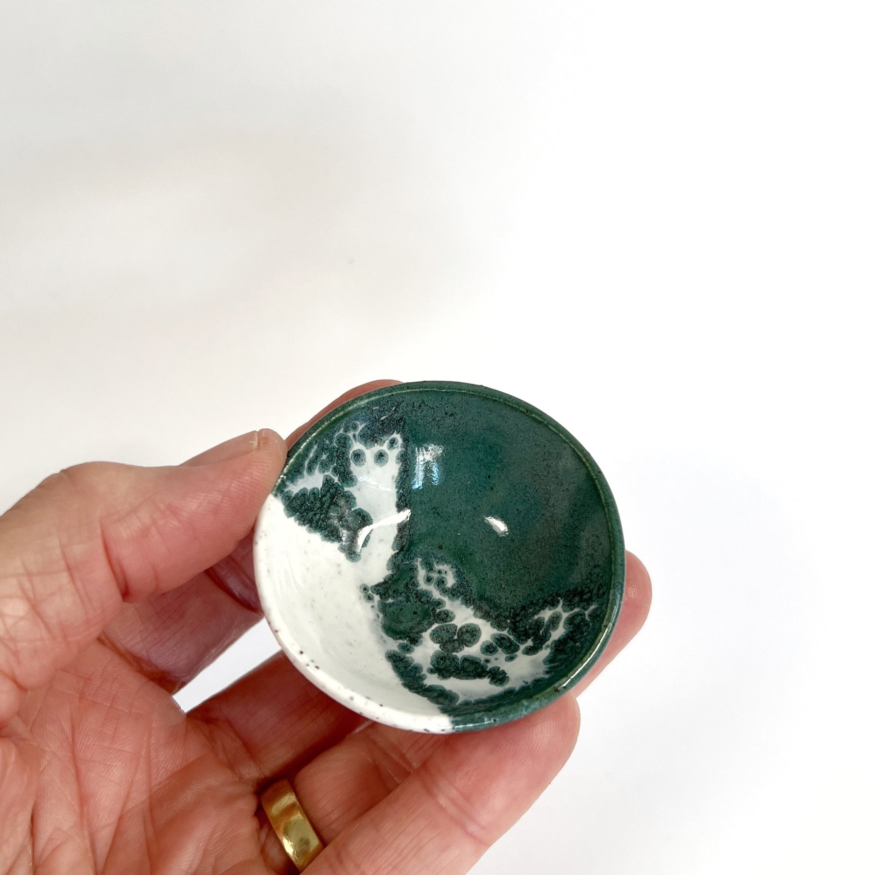 Petite Ceramic Dipping/Trinket Dish
