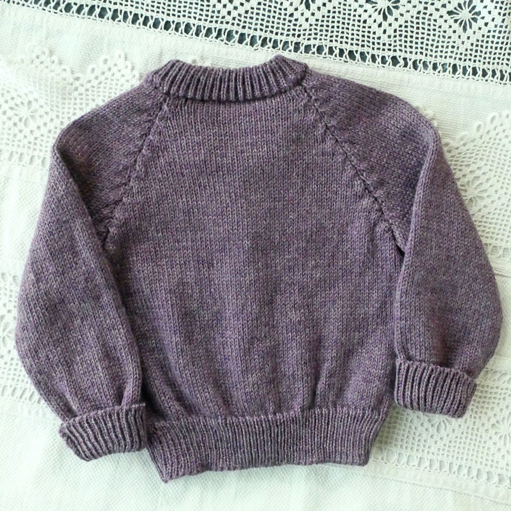 Cardigan size 1-2, handmade, wool, free shipping