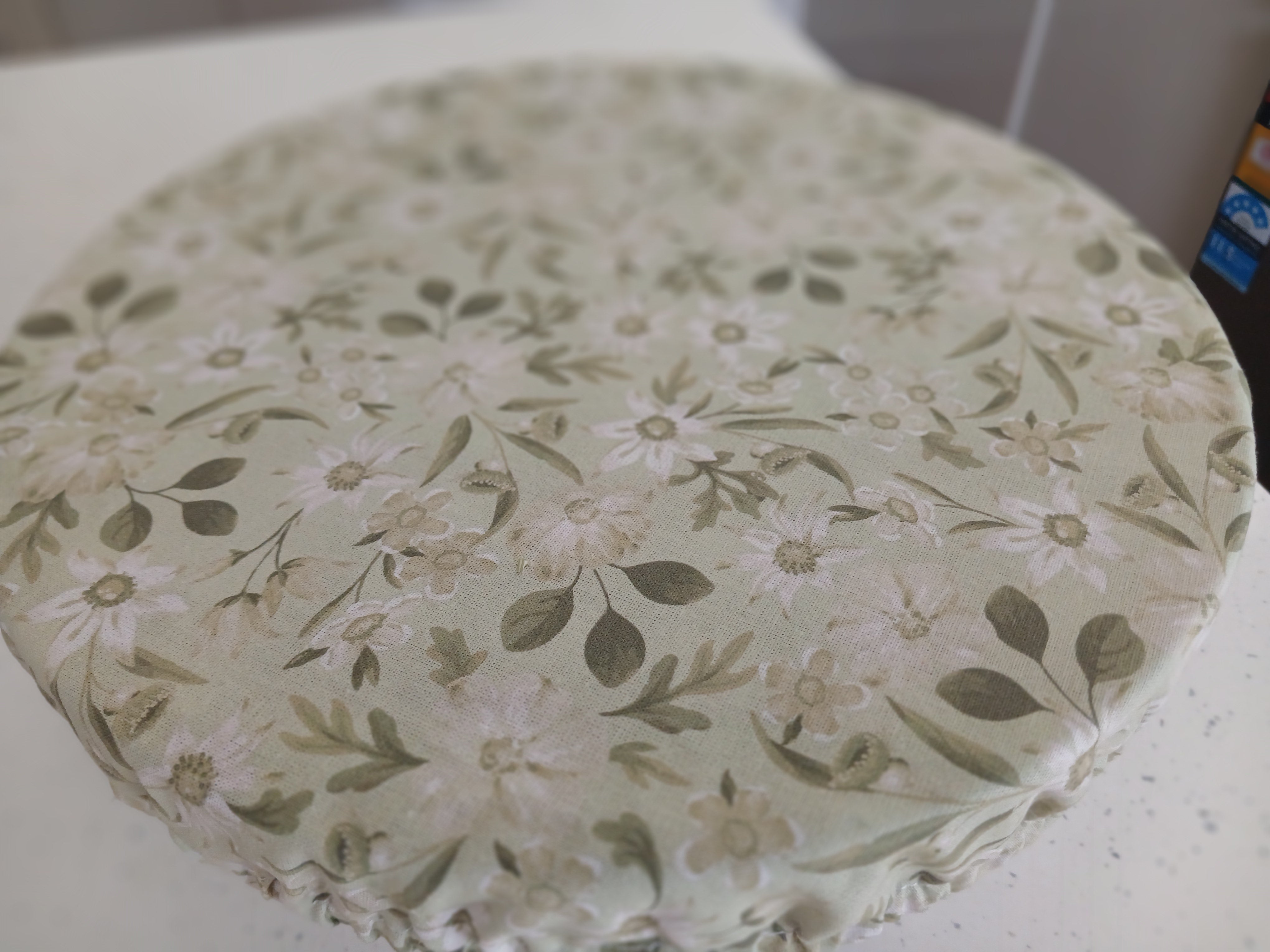 Reversible Reusable Bowl Covers Set of 2 - Alternate fabrics - 2 Looks in 1 - Handmade