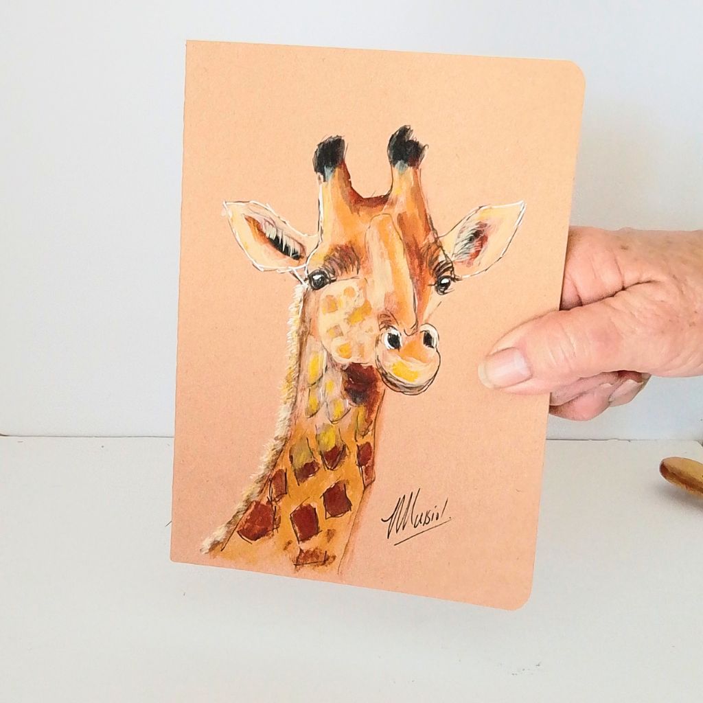 Notebooks Cotton Bound Lined A5 featuring birds and animals