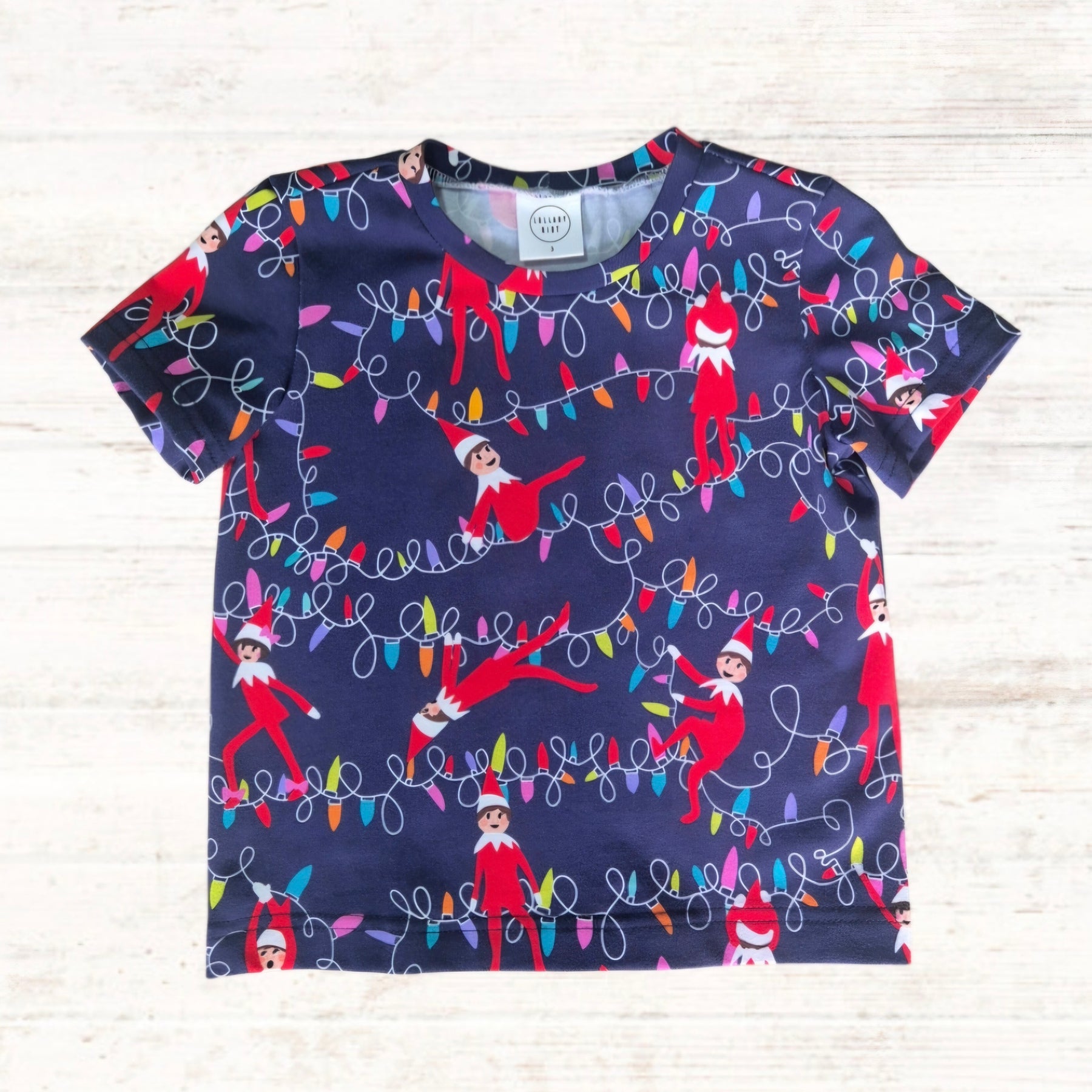 Kids Christmas Elf T-Shirt - Ready To Ship!