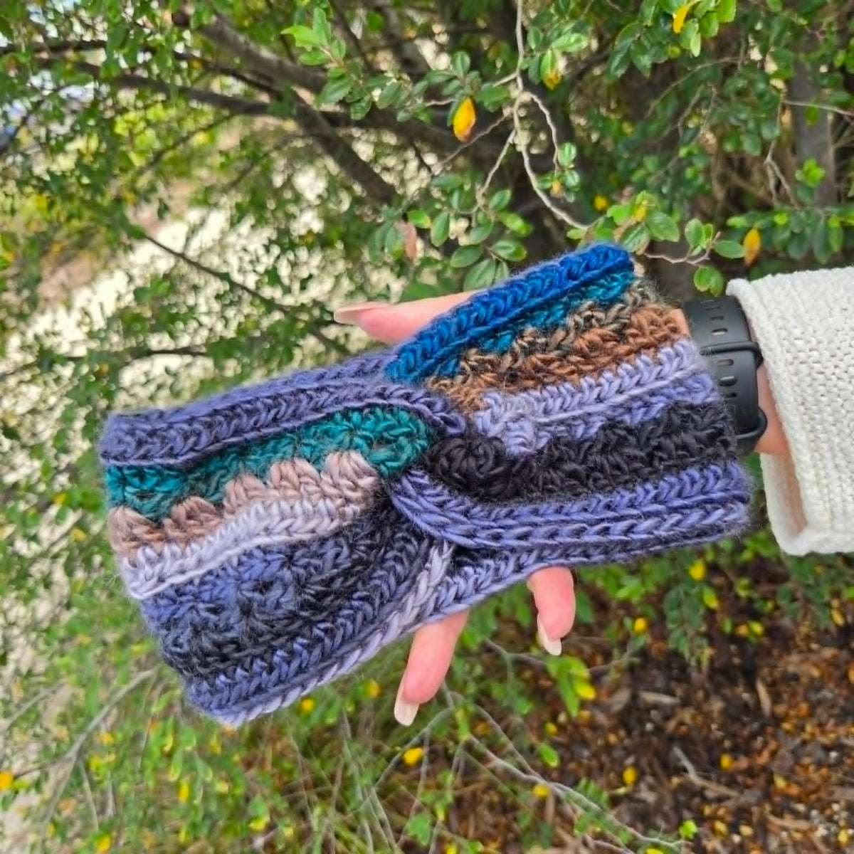 Crochet Earwarmer | Handmade Headband | Multiple Colours