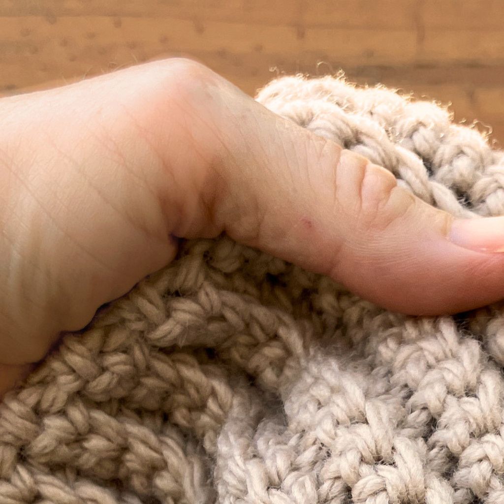 Cosy Fingerless Handwarmers - Natural | Aussie Merino Mittens