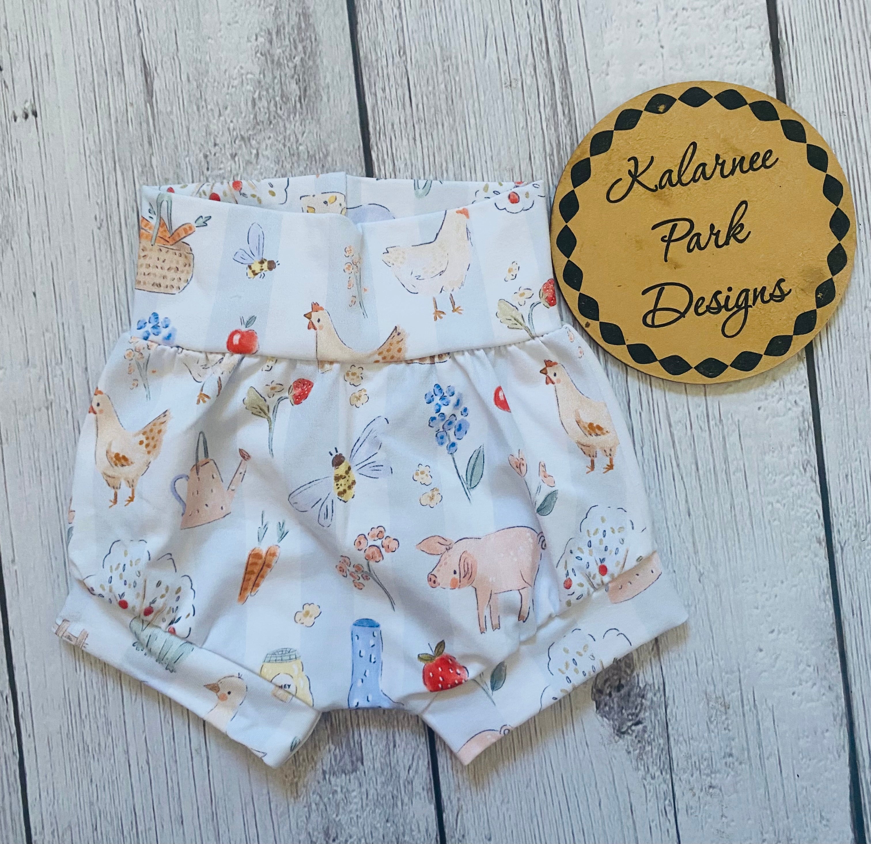 Baby Girls Pants/ Bummies Nappy Cover Pants Size 3mths-18mths Various Prints