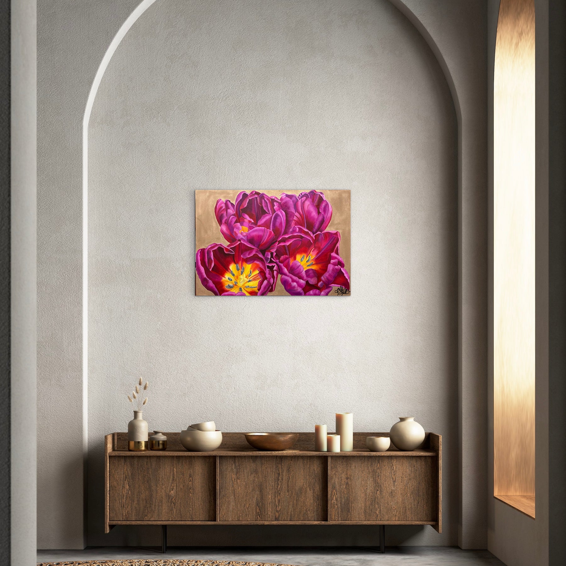 Aurelia - Original One of a Kind Oil Painting - Hand Painted