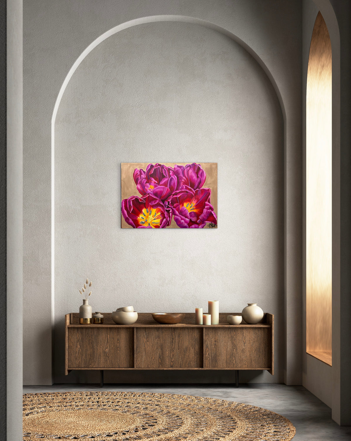 Aurelia - Original One of a Kind Oil Painting - Hand Painted