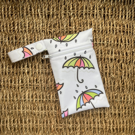 READY MADE Water-resistant wet bags - Spring - Umbrellas (Simone Pook)