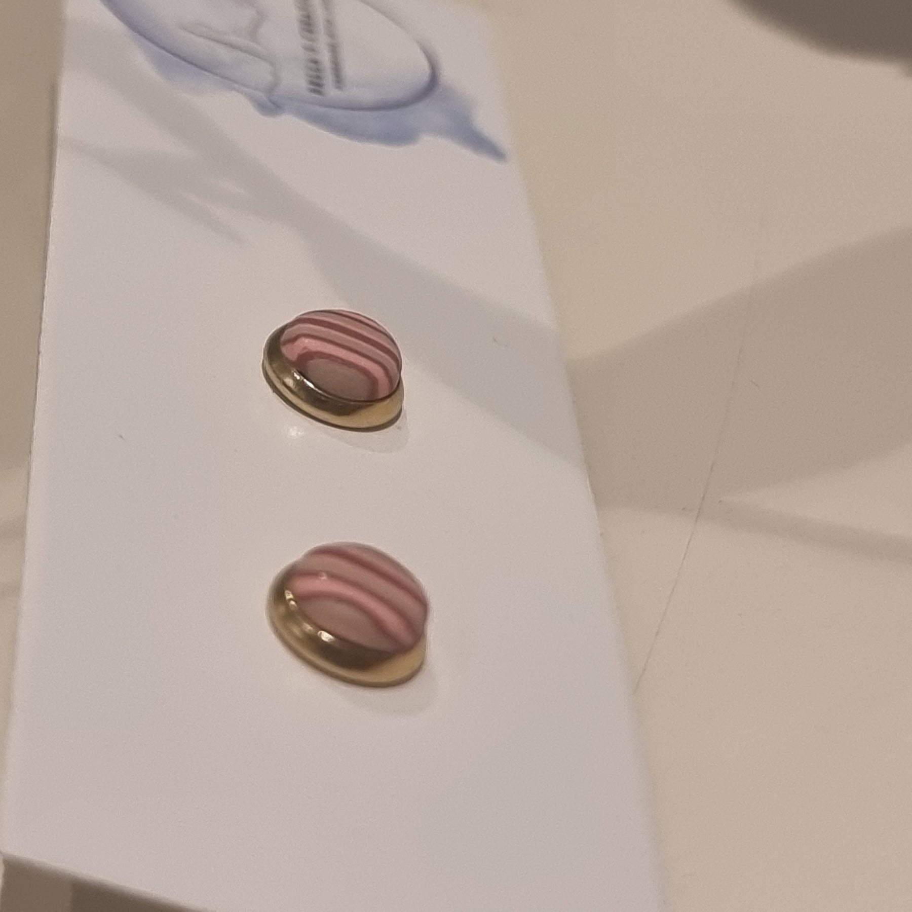 Blush and Berry Studs