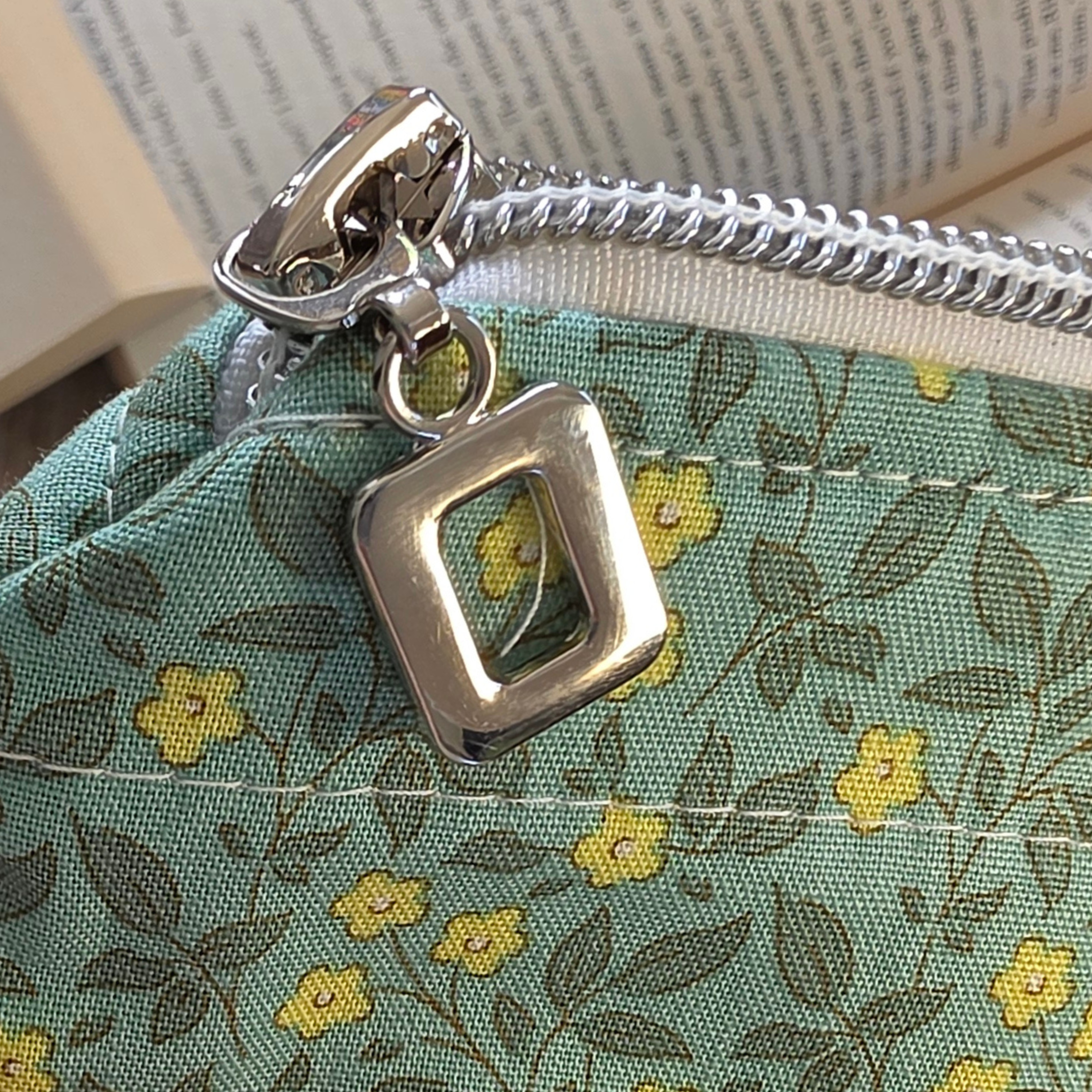 Floral designs - book or 11" tablet sleeve, handmade