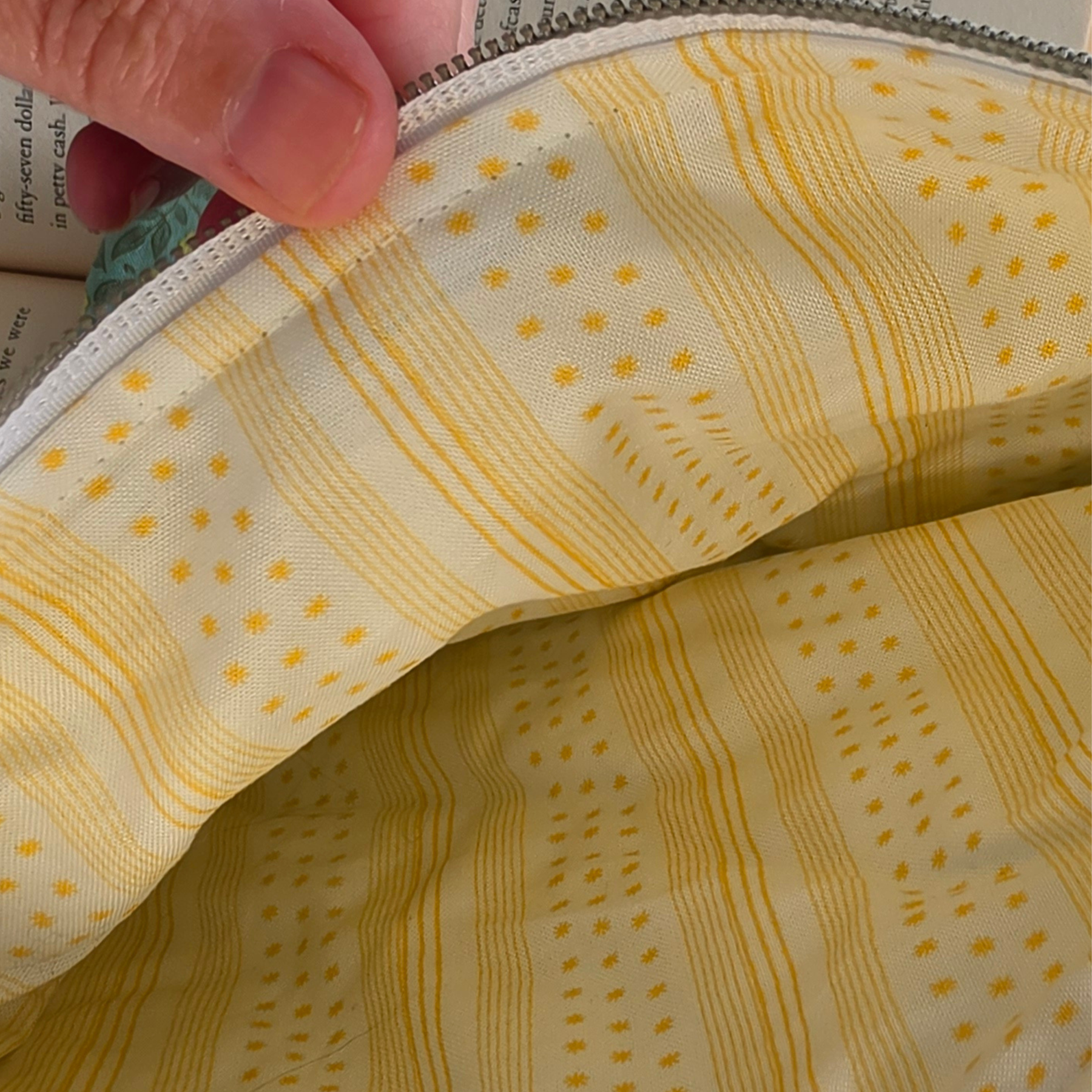 Floral designs - book or 11" tablet sleeve, handmade