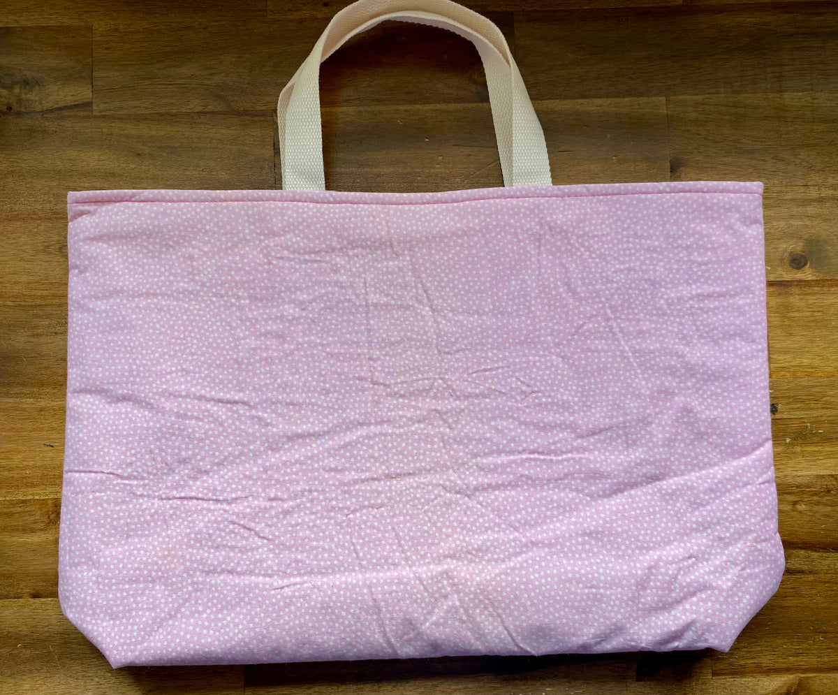 Upcycled Patchwork Quilt Market Bag