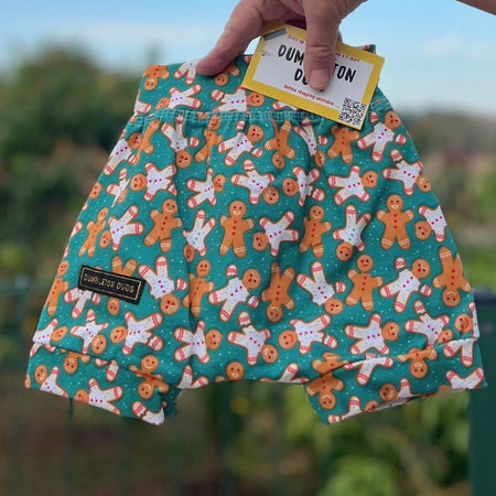 Gingerbread Men | Sizes 000, 00, 0 |Handmade Baby Pants by Dumbleton Duds | Free Postage Orders $50+
