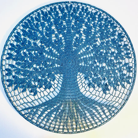 Blue Tree of Life Mandala