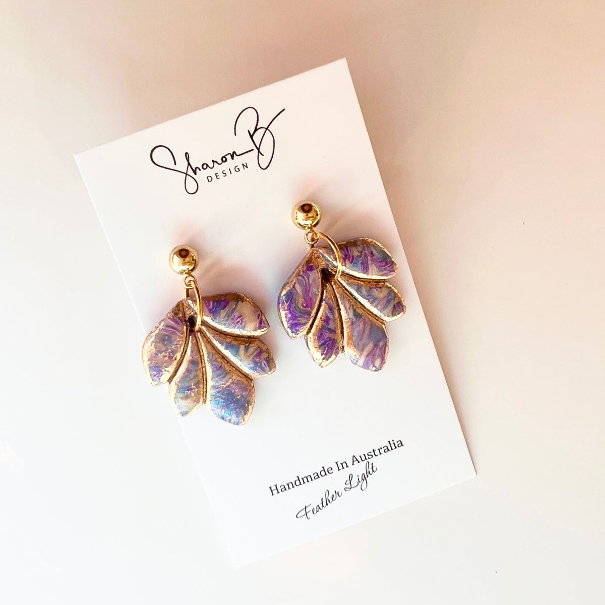 Earrings ~Dangles~Purple~Affordable